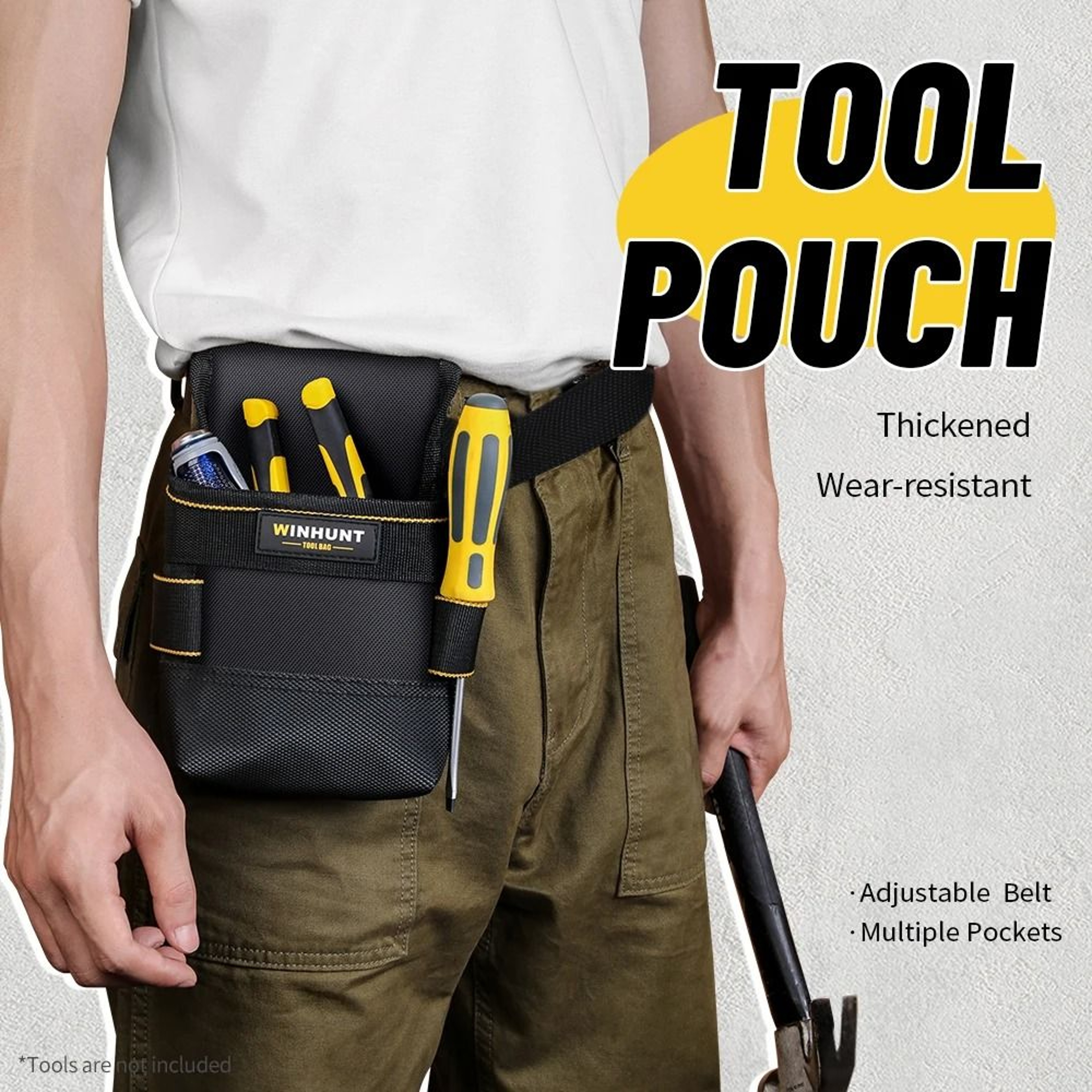 Multifunctional Waist Tool Pouch With Adjustable Belt 6