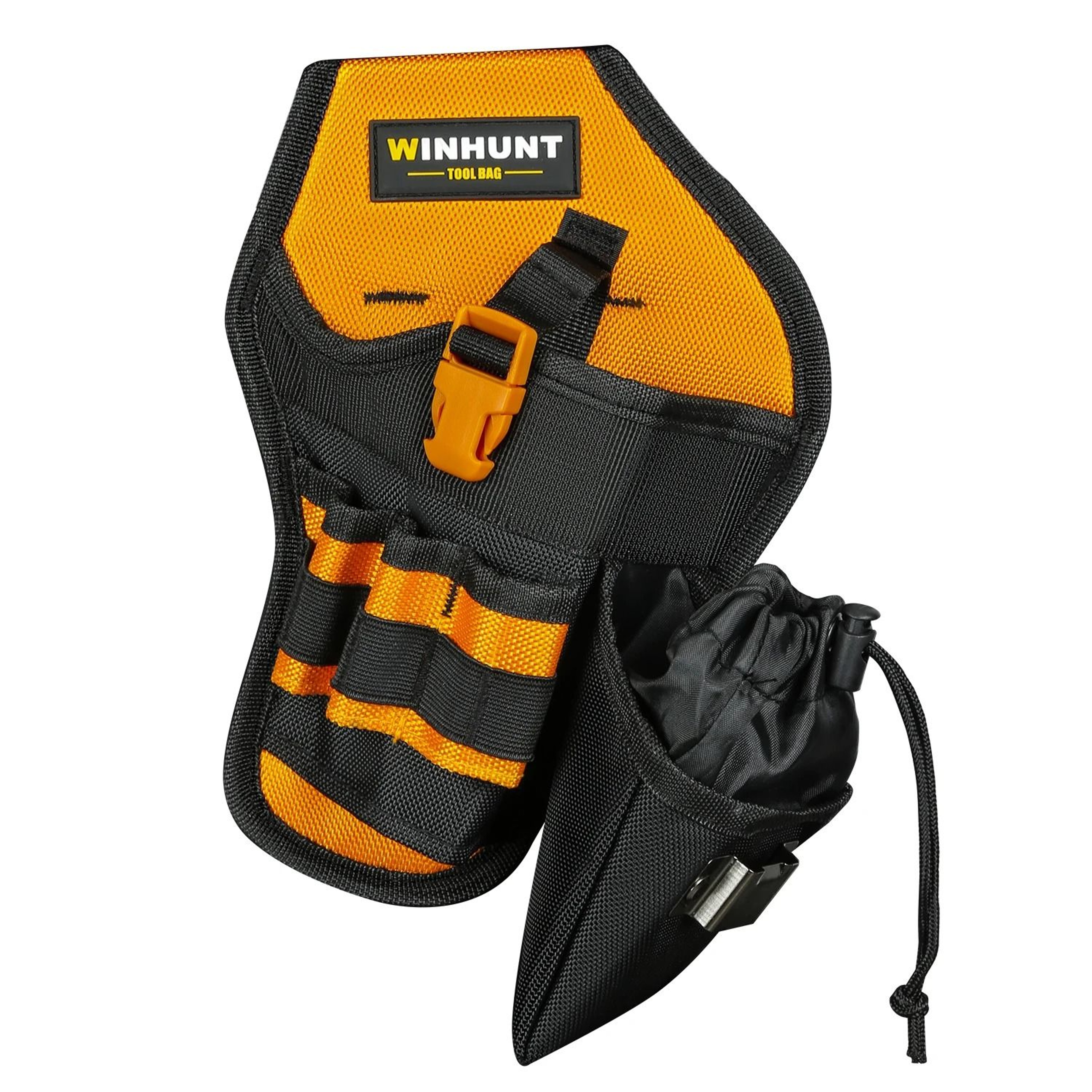 Heavy Duty Drill Holster With Bit Pouch For Tool Belt 6