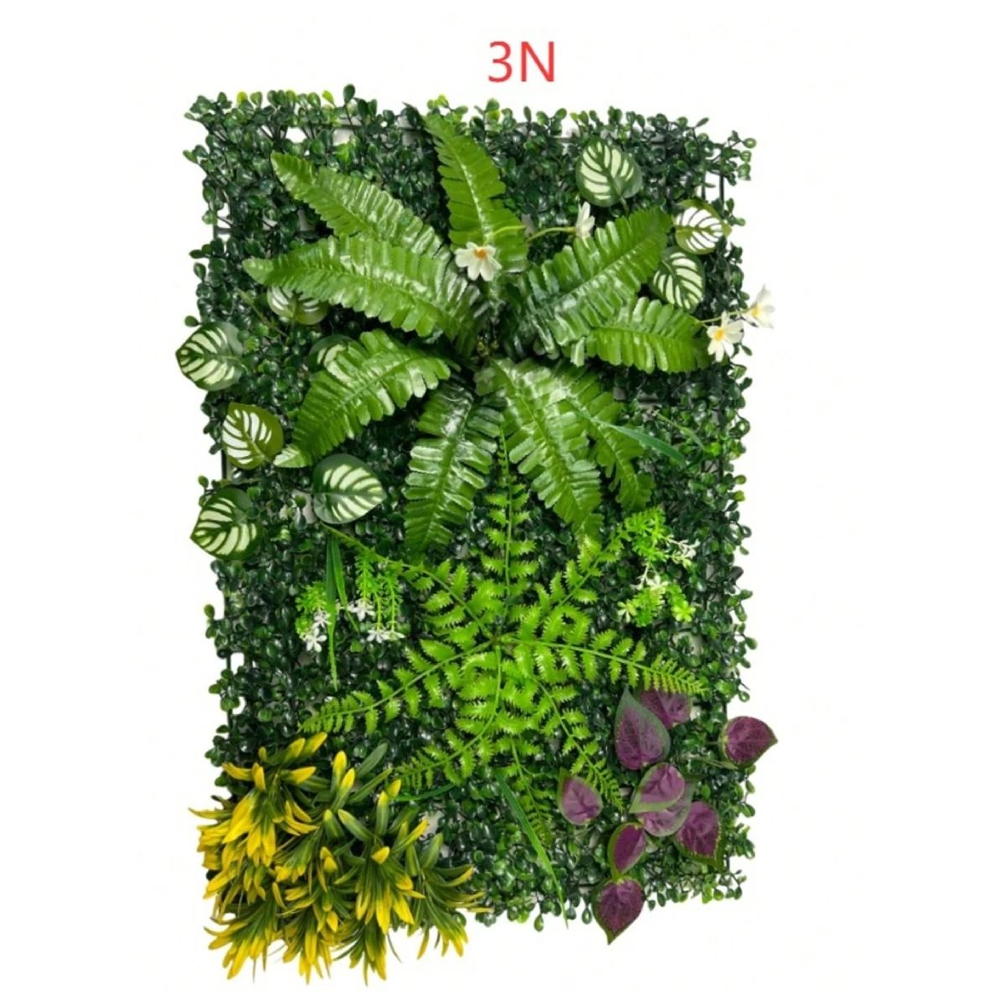 Artificial Green Wall Panels For Jungle Grass Decor 4