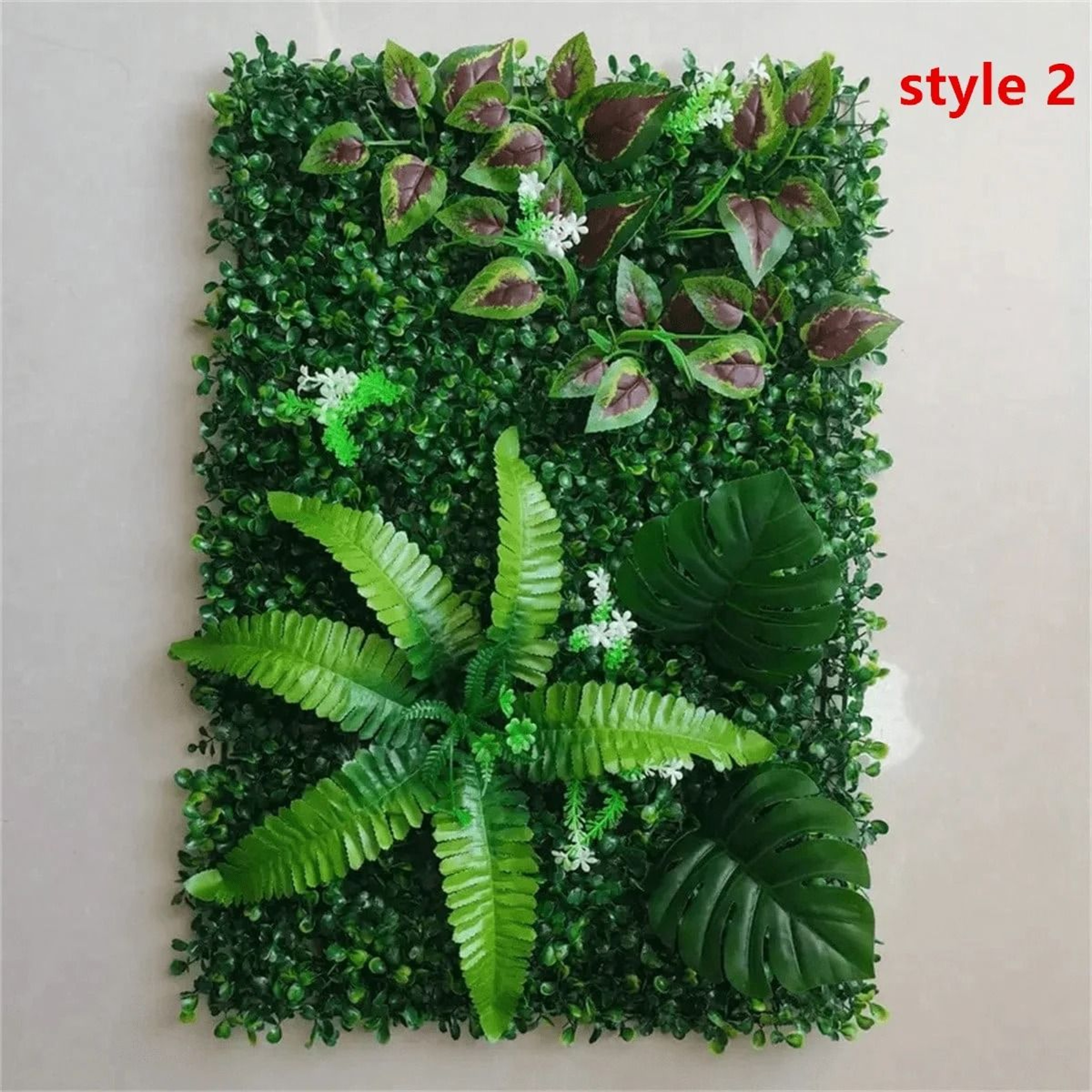 Artificial Green Plant Wall Panel For Home And Party Decor 5
