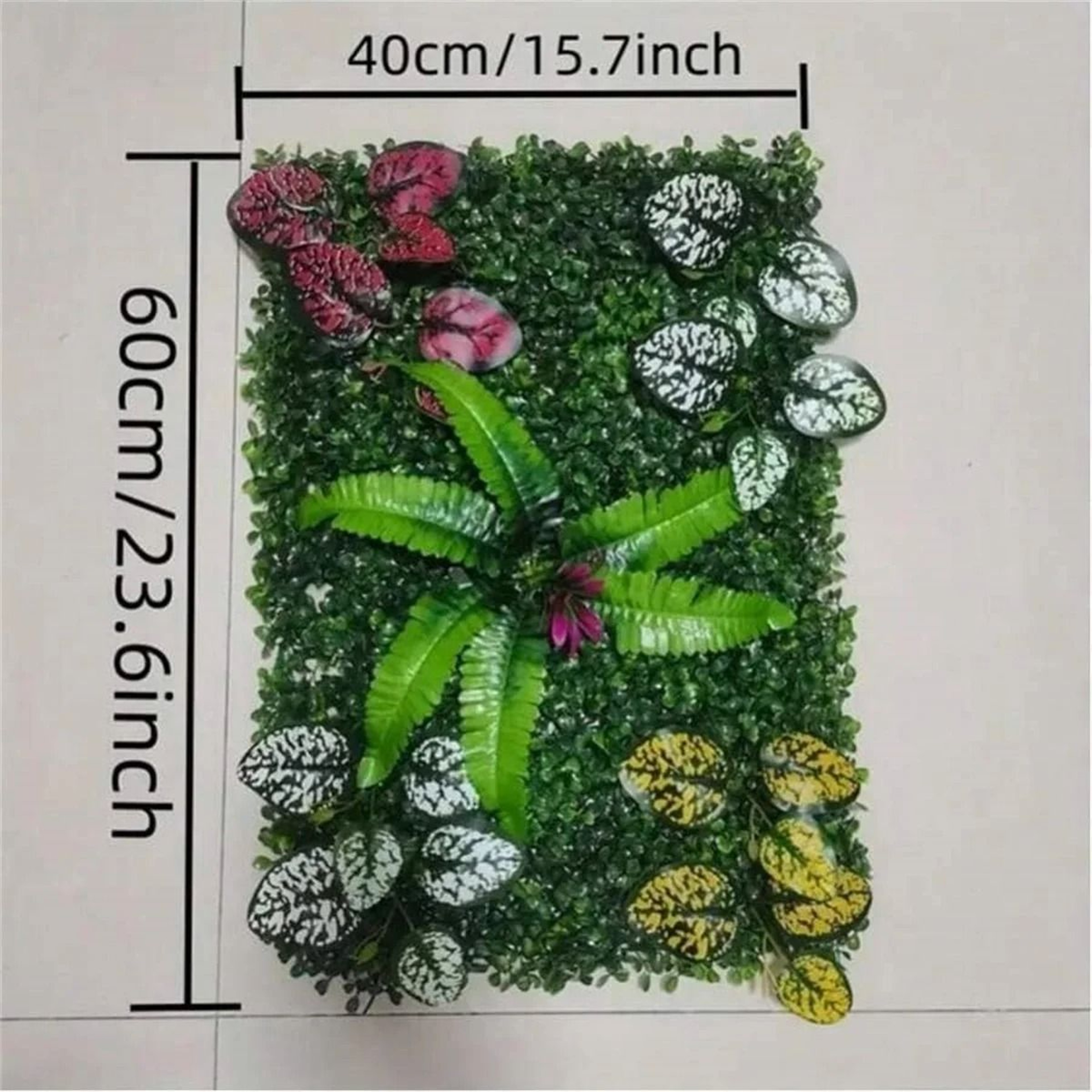 Artificial Green Plant Wall Panel For Home And Party Decor 6