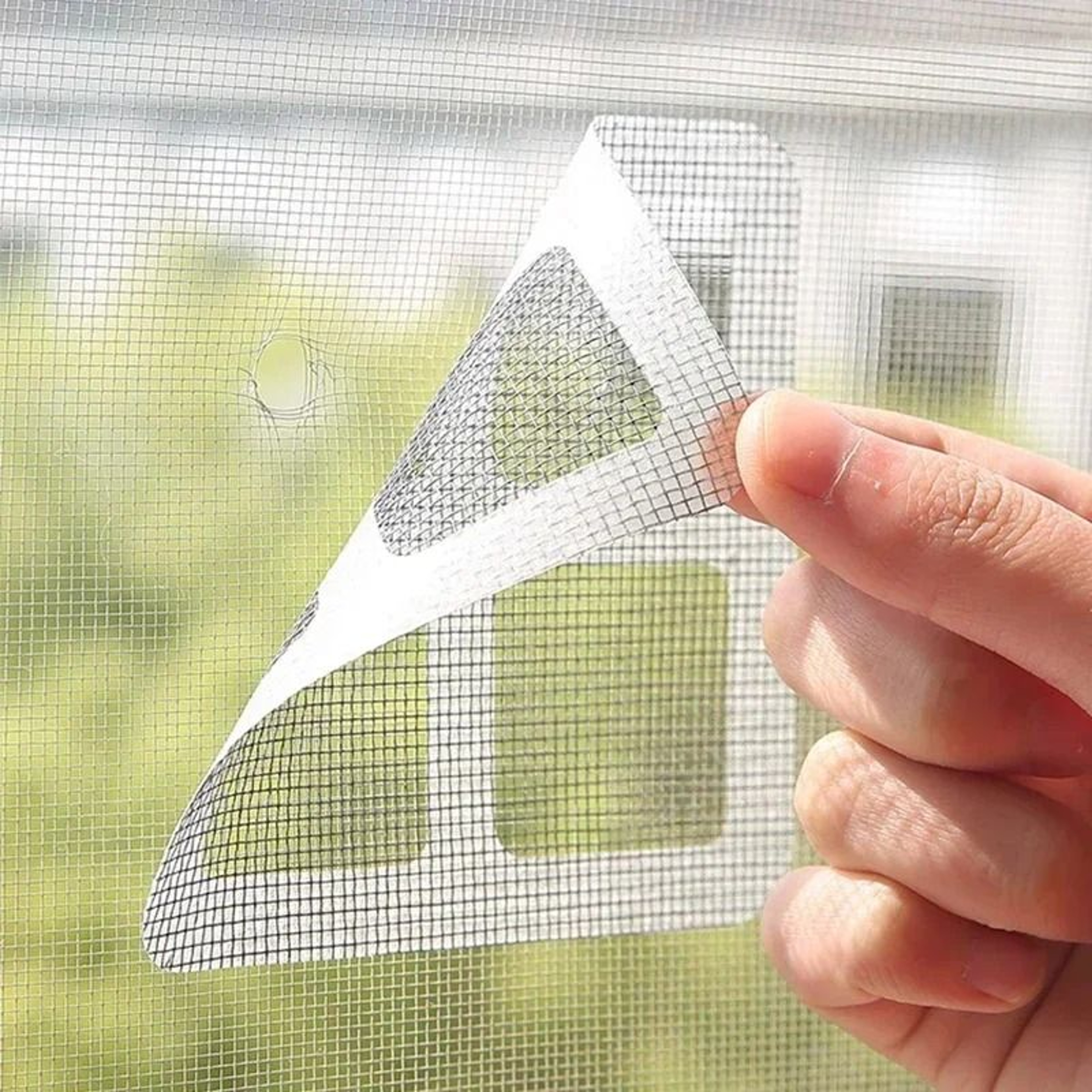 Disposable Shower Drain Hair Catcher Mesh Covers 6
