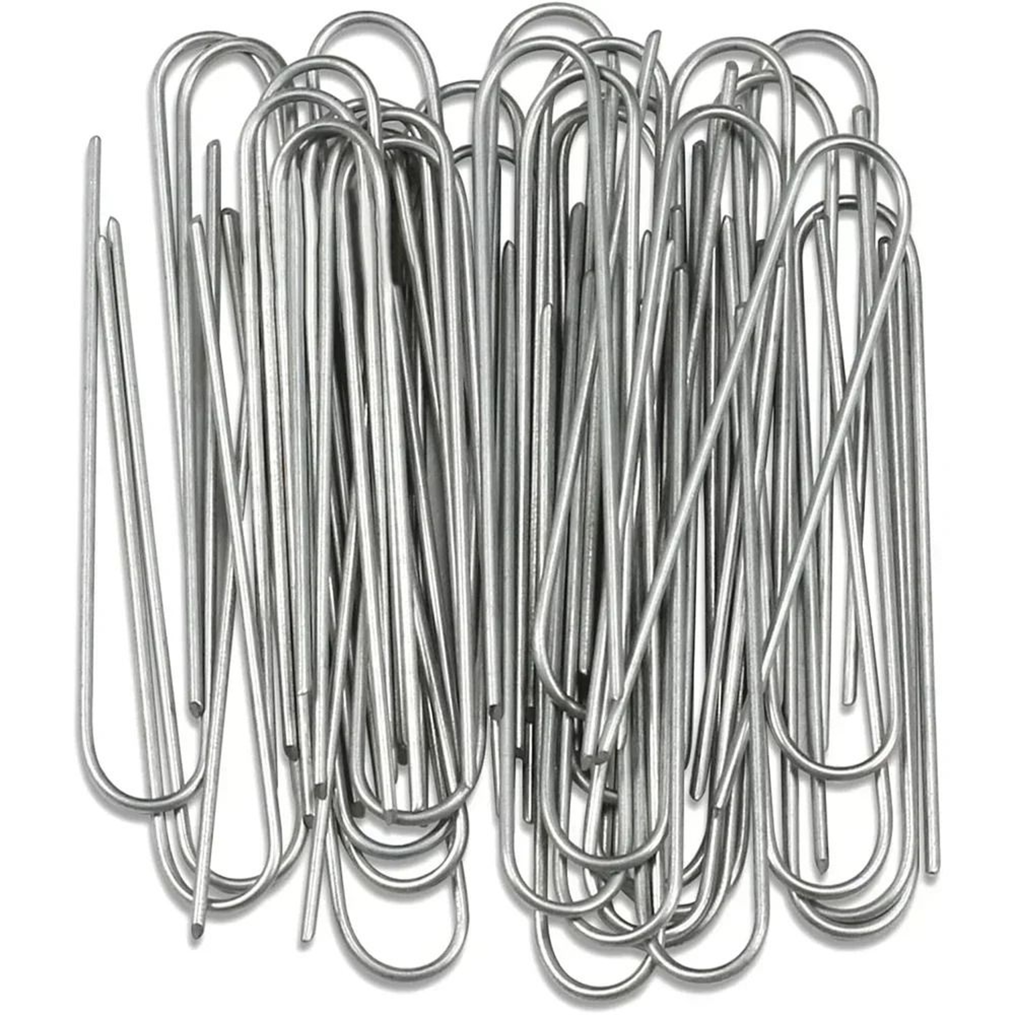 Heavy Duty Galvanized Garden Staples For Landscape Fabric And Lawn Edging 0