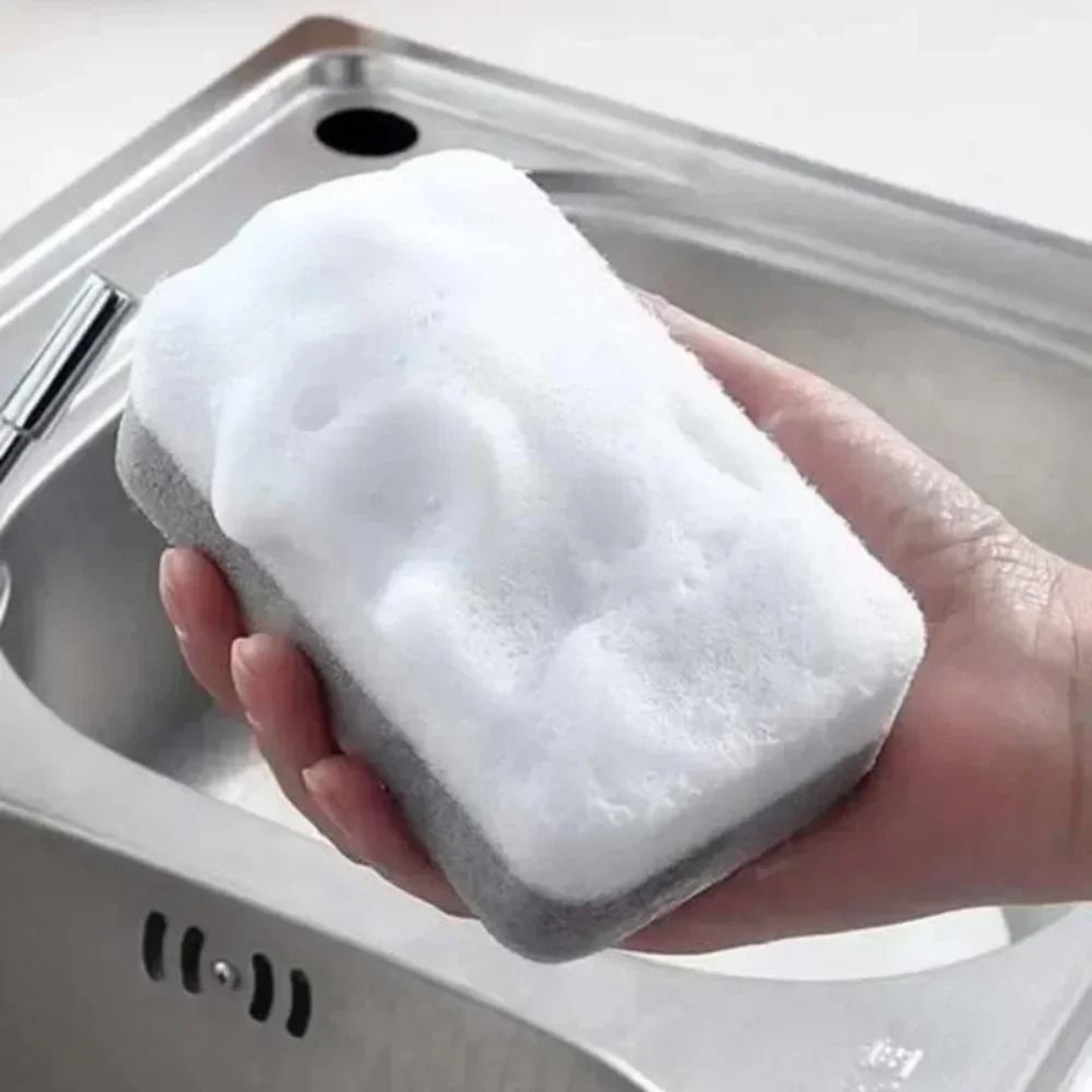 Three Layer Kitchen Cleaning Sponges For Pots And Dishes 7