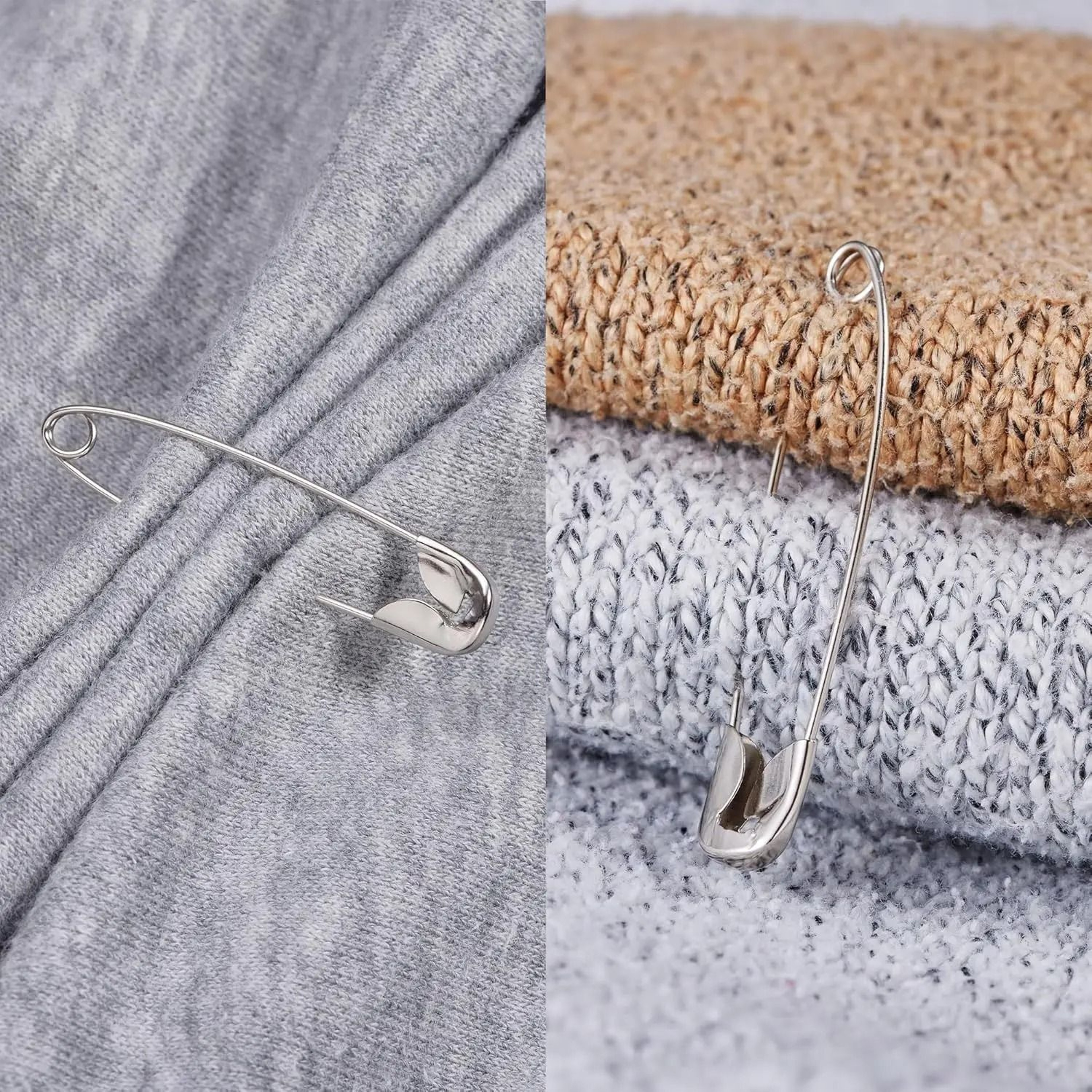 250 Piece Stainless Steel Safety Pins For Sewing And Crafts 6
