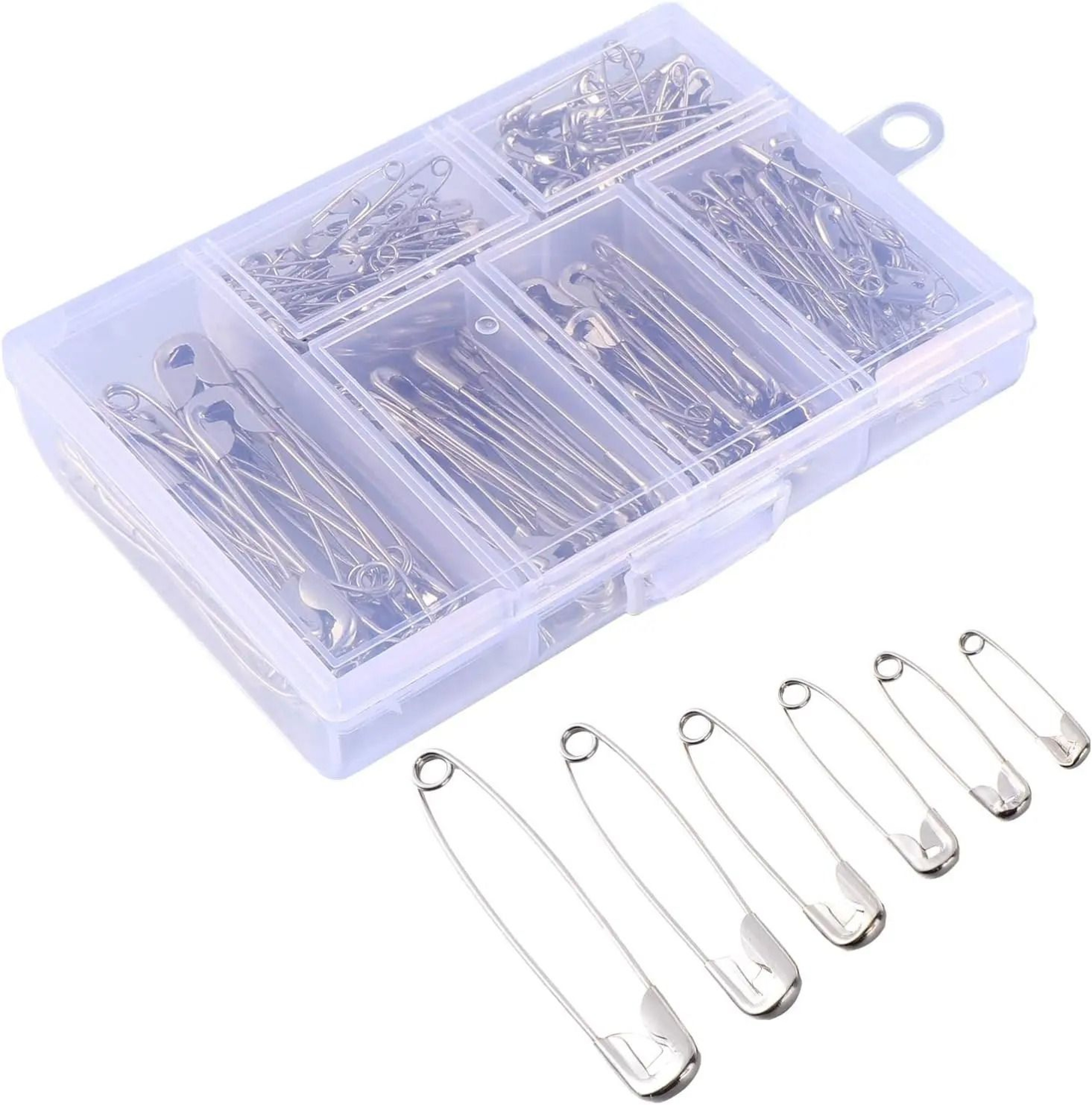 250 Piece Stainless Steel Safety Pins For Sewing And Crafts 7
