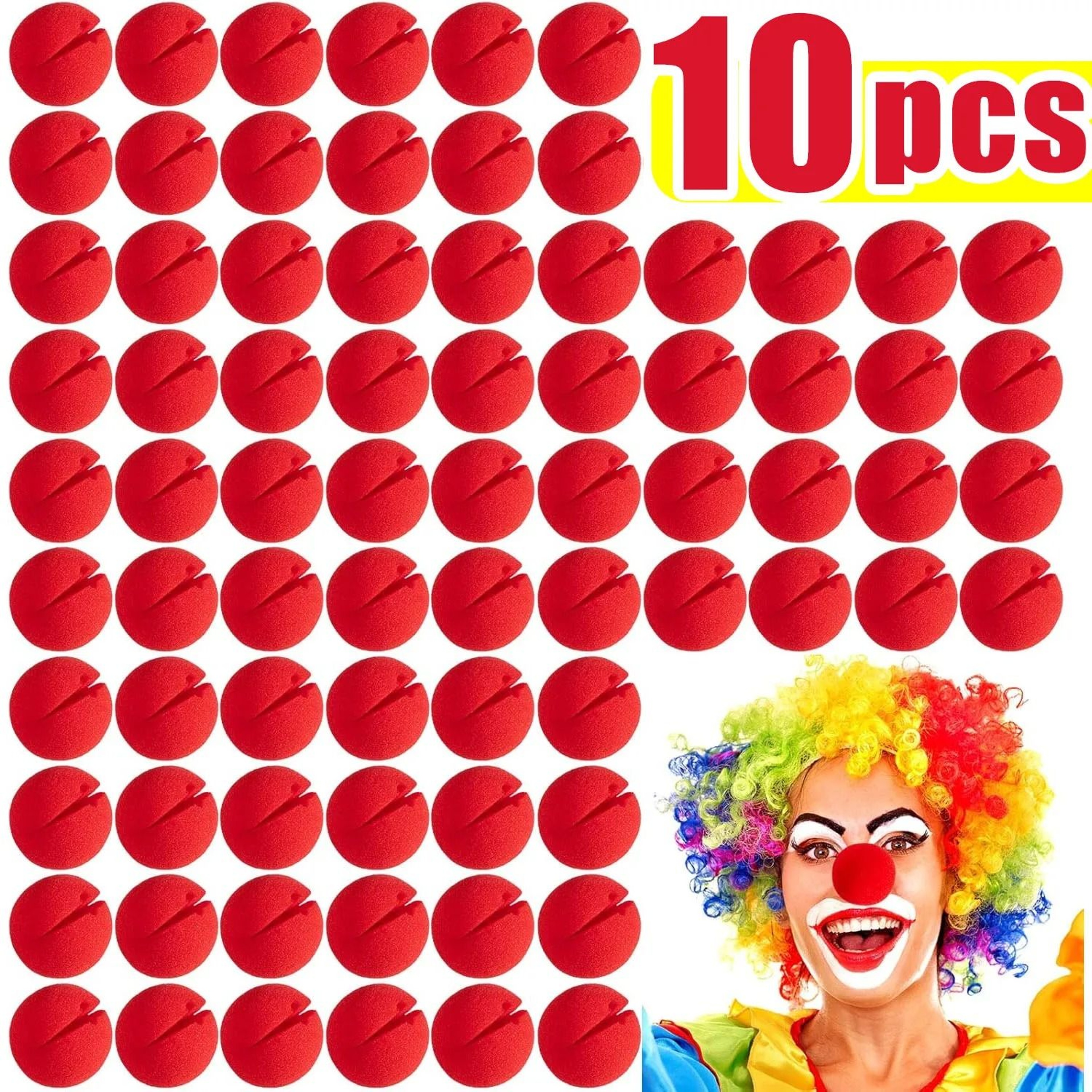 Red Foam Clown Nose For Cosplay And Party Costumes 3