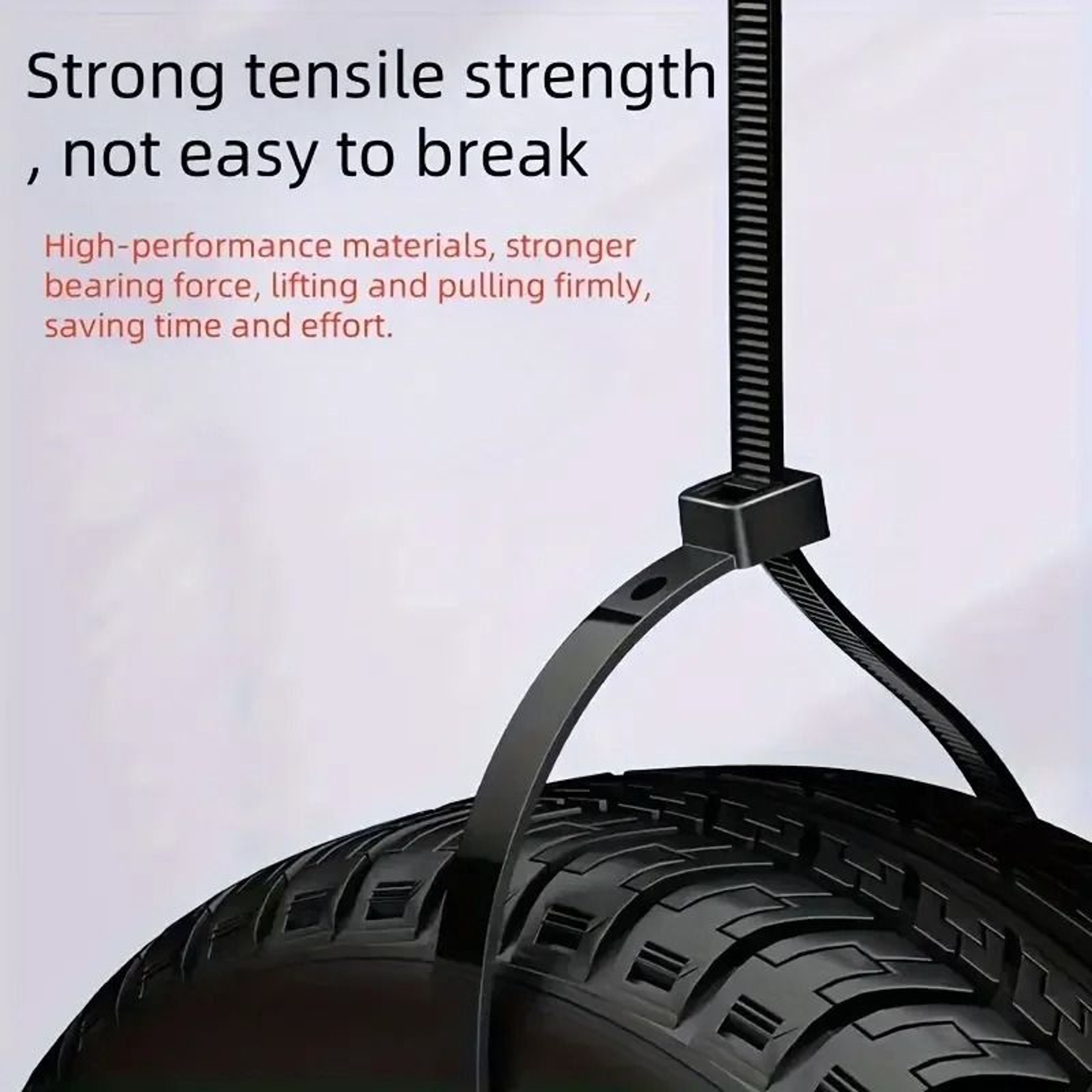 Self Locking Nylon Zip Ties For Cable Management 9