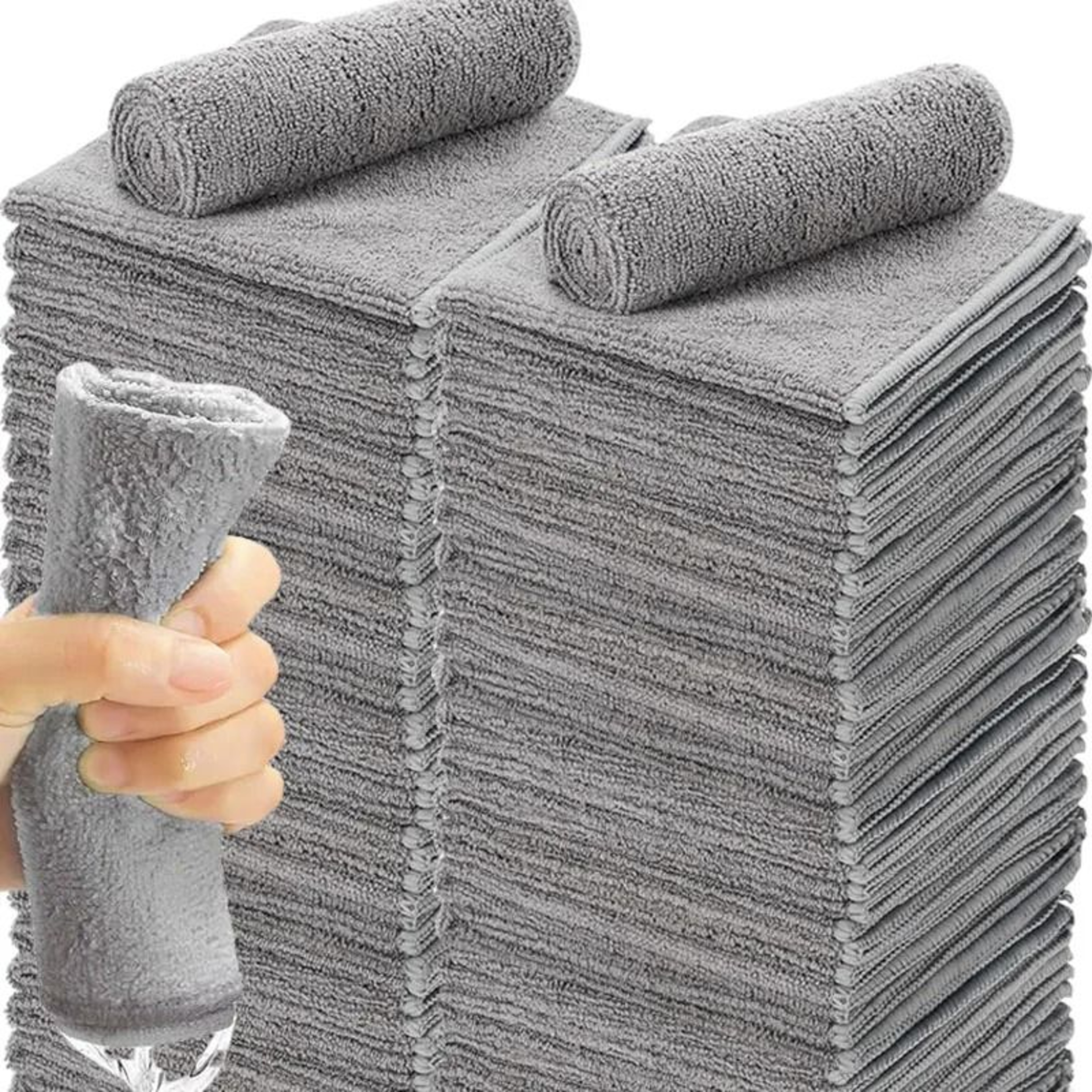 Thick Lint Free Microfiber Cleaning Towels 0