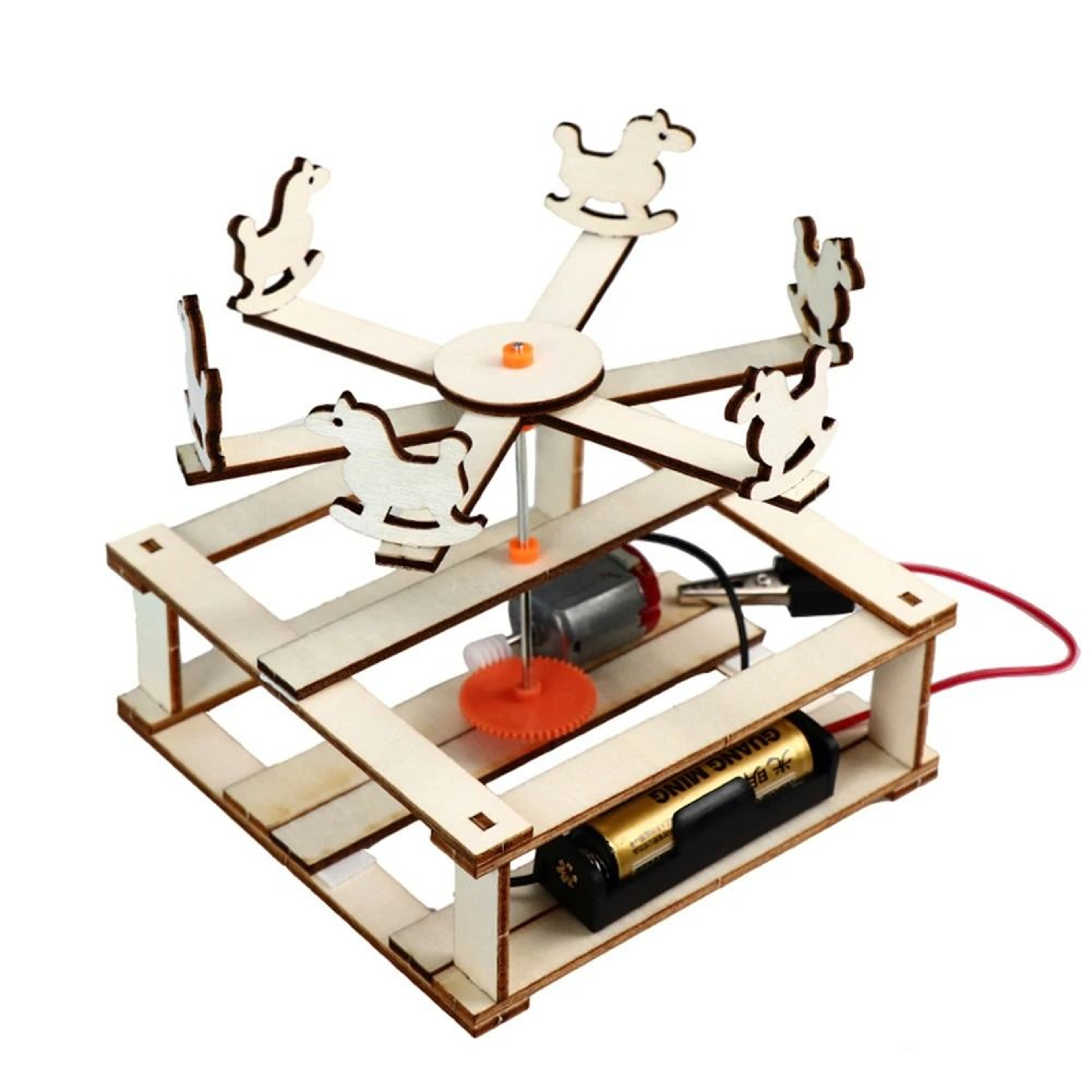 DIY Coin Eating Robot STEM Kit For Kids 11