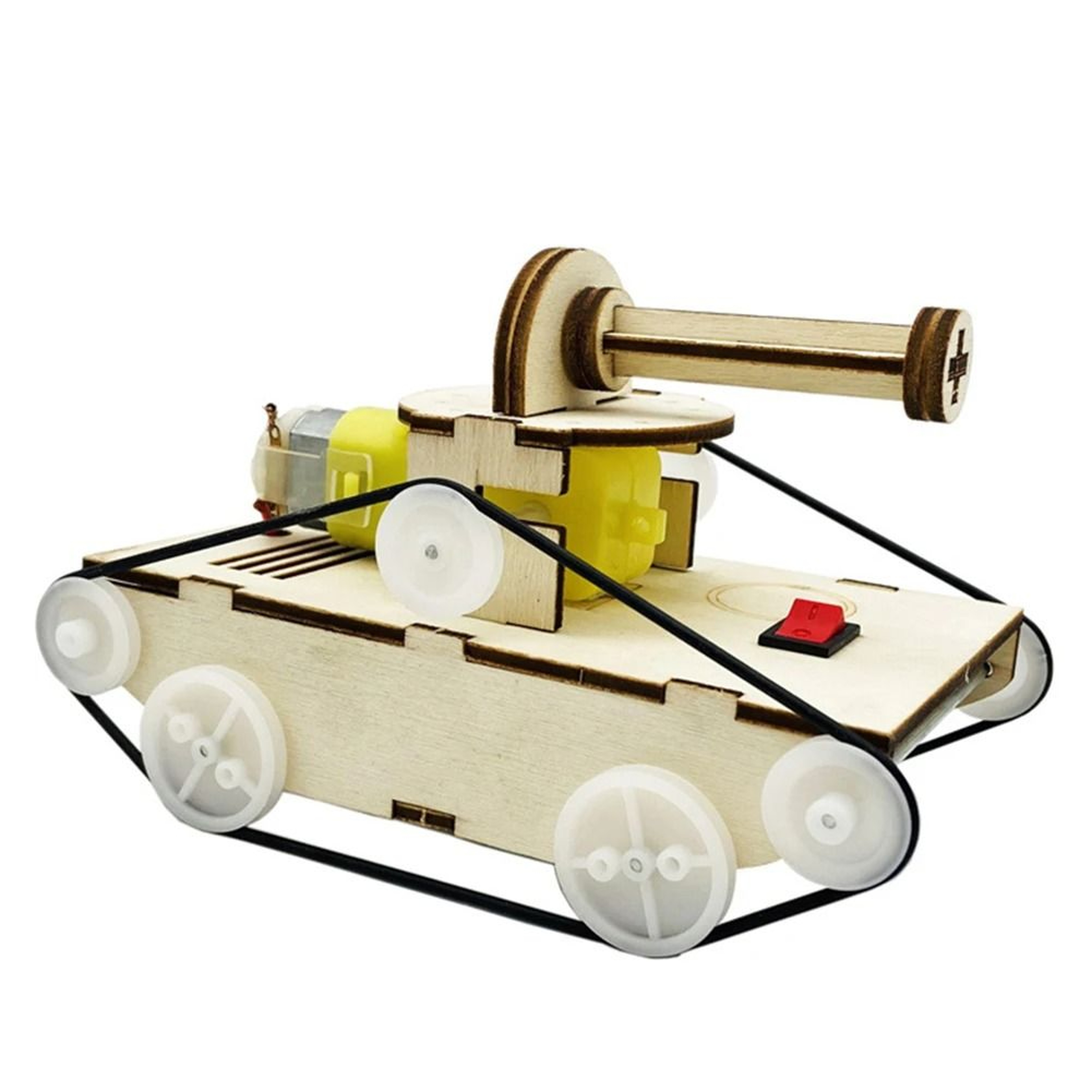 DIY Coin Eating Robot STEM Kit For Kids 7