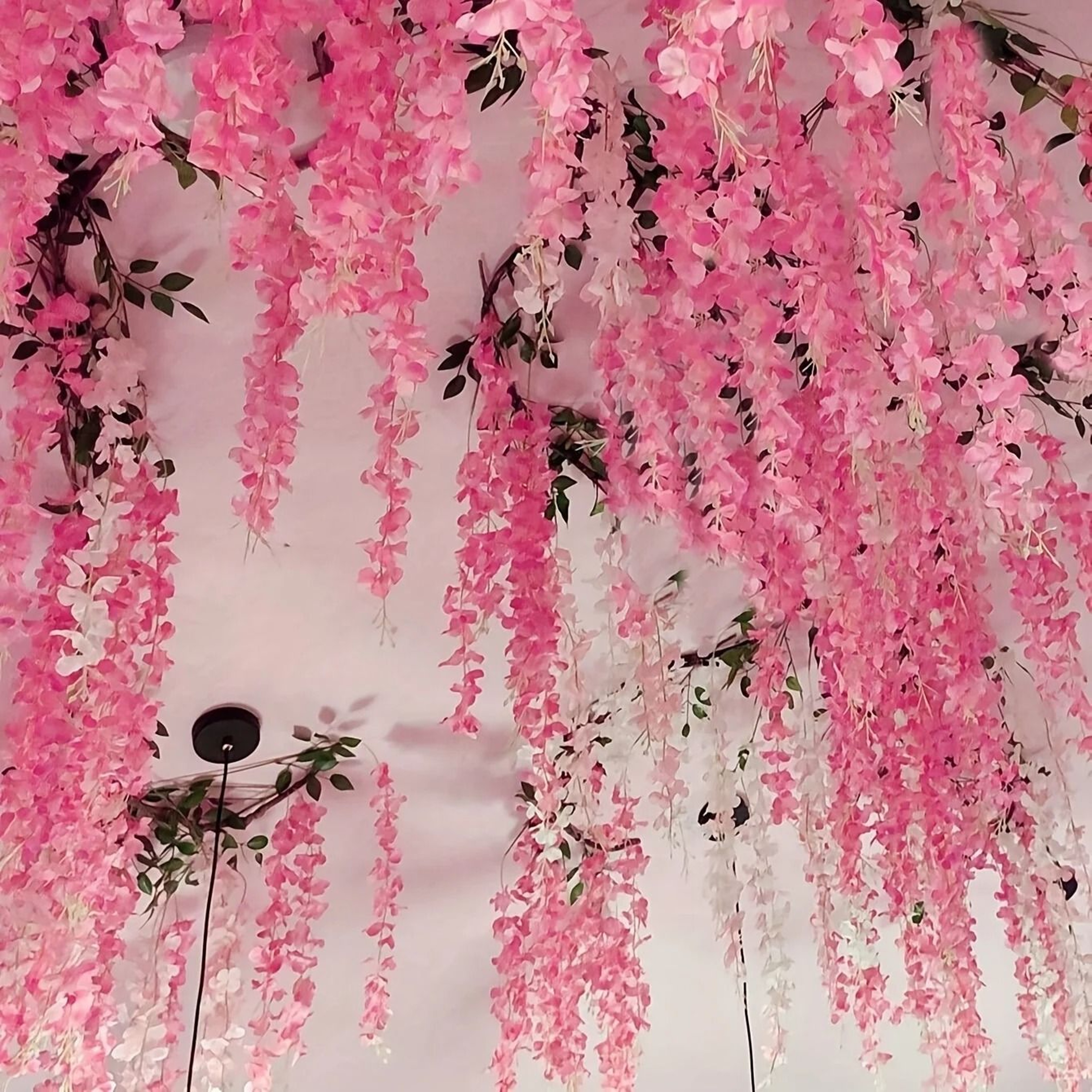 Artificial Lavender Hanging Vines For Wedding Decor 0