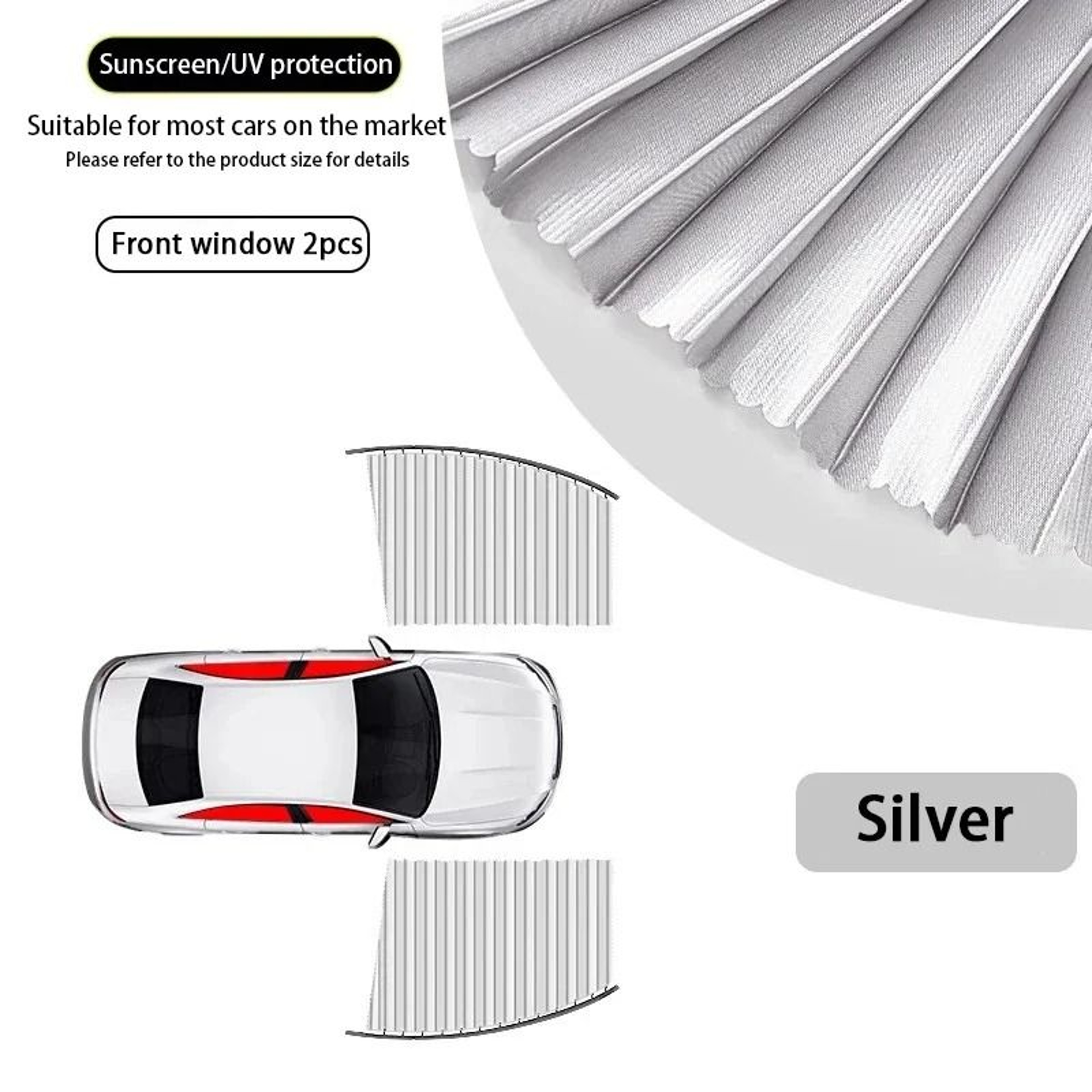Retractable Car Privacy Curtains For Side Windows 2