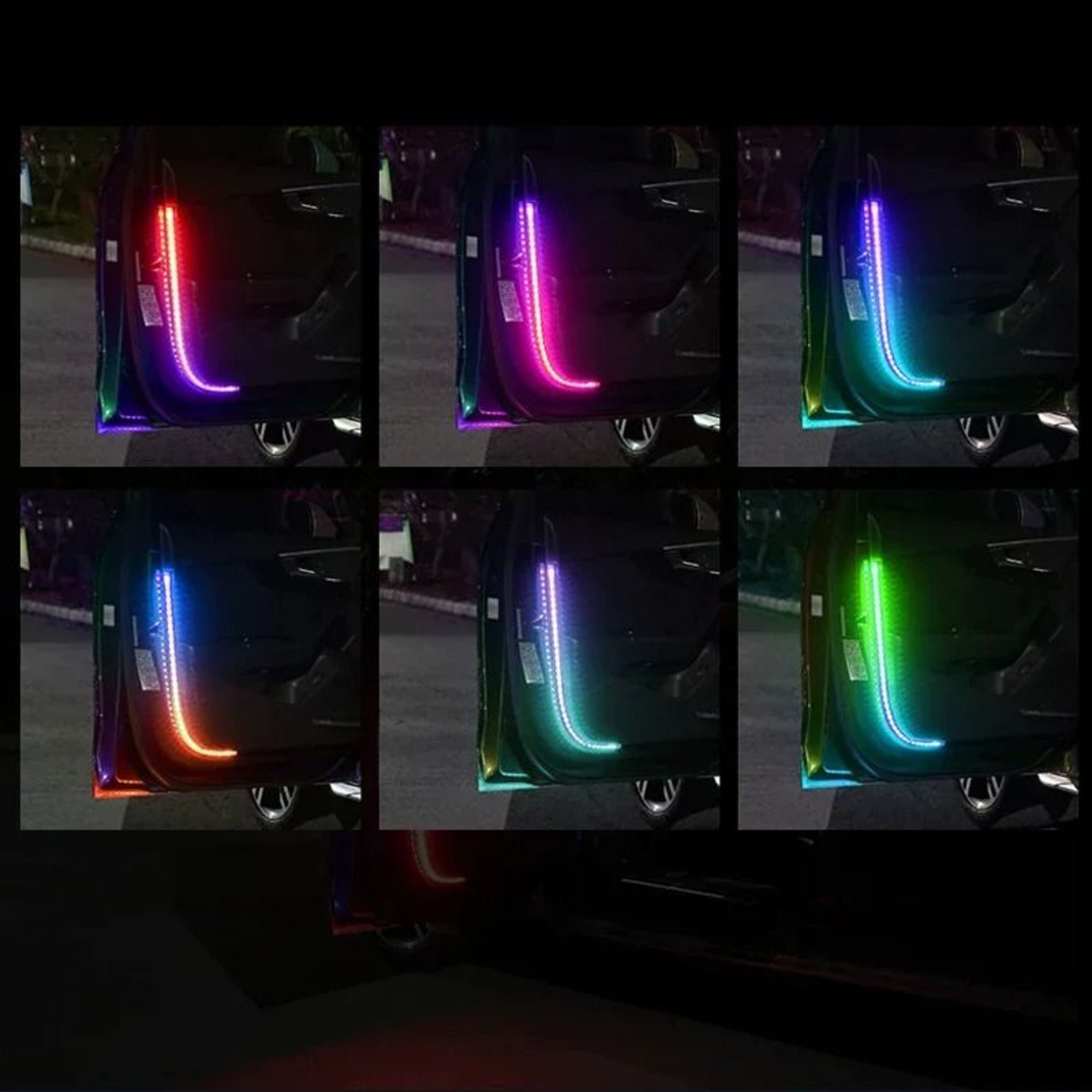 Phantom Color Car Door Warning Light For Safer Opening 6