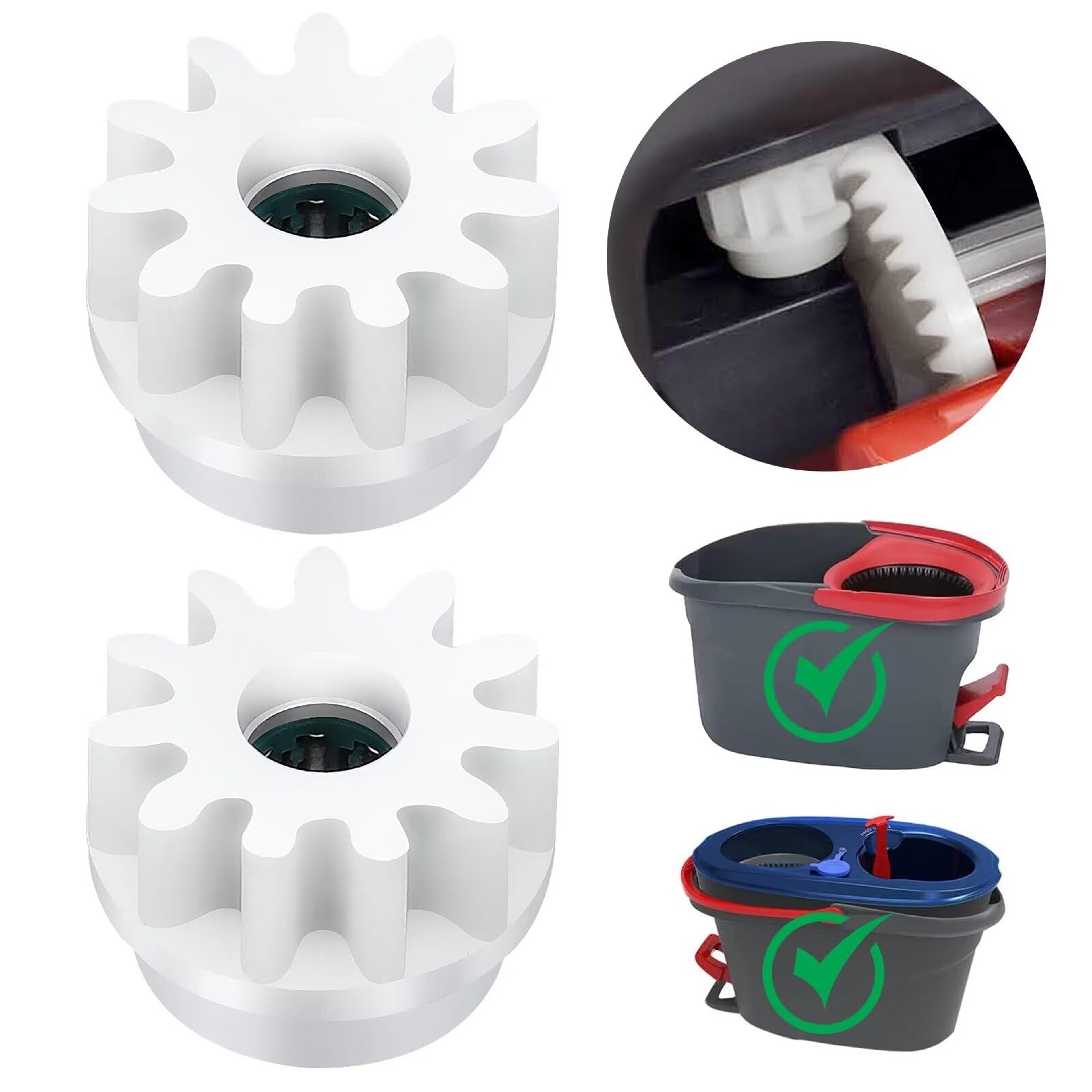 Spin Mop Bucket Gear Sprocket Replacement Part For Easy Mop Repair 3