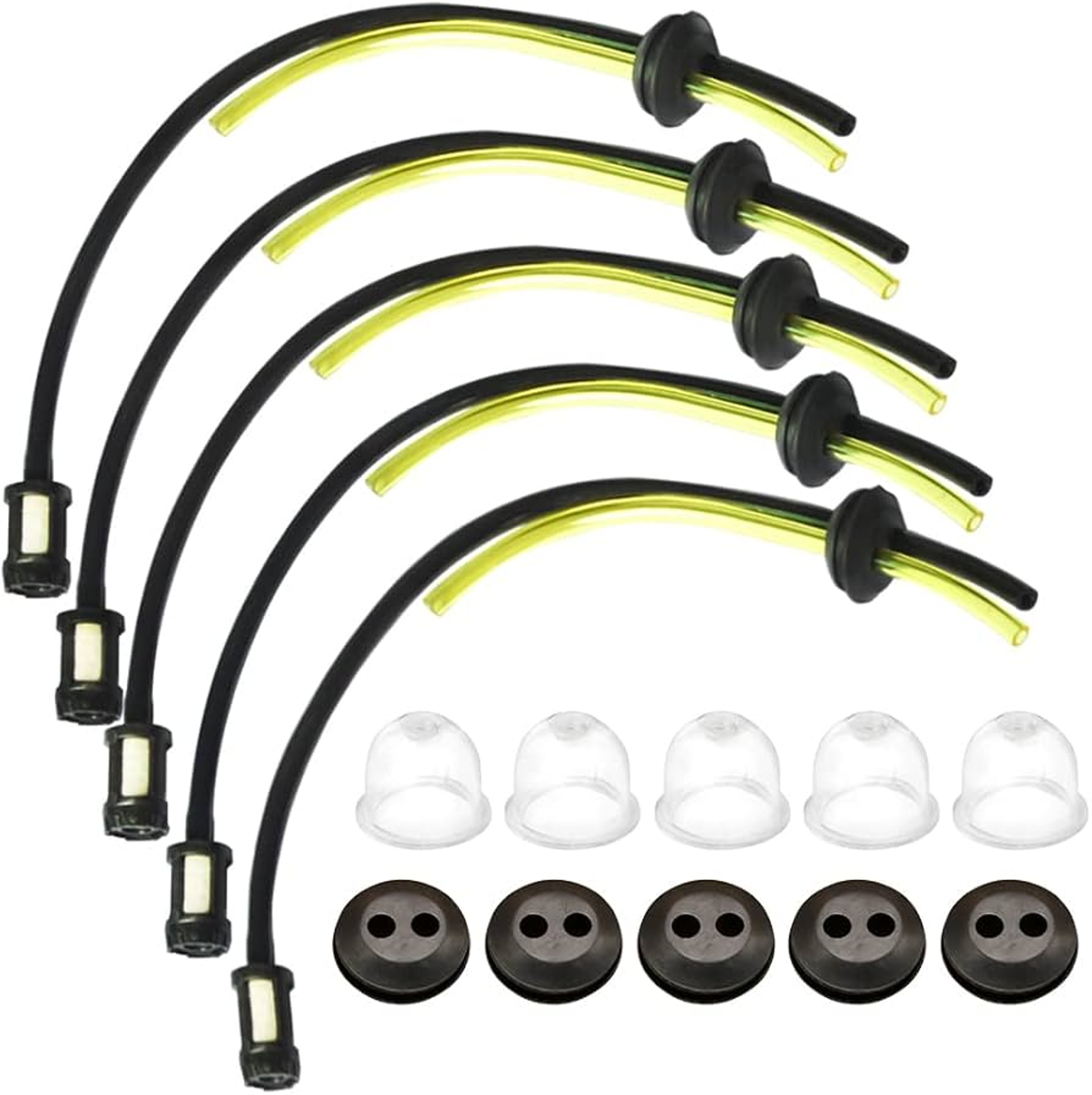 10 Piece Fuel Hose Pipe Kit With Filter For Trimmer Brushcutter And Lawnmower 3