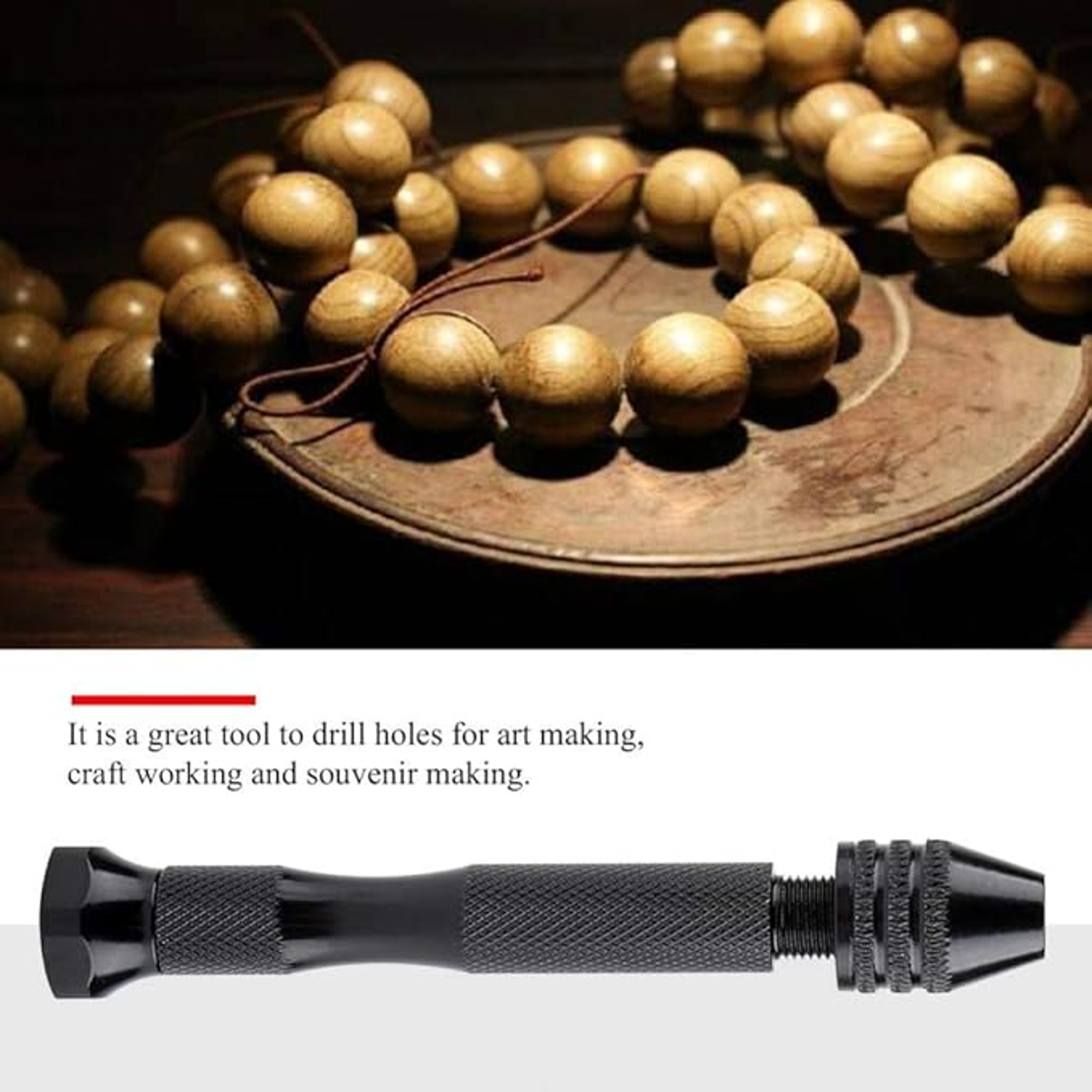 Mini Hand Drill Set With 0 3 To 3 2mm Bits For Hobby Crafts 4