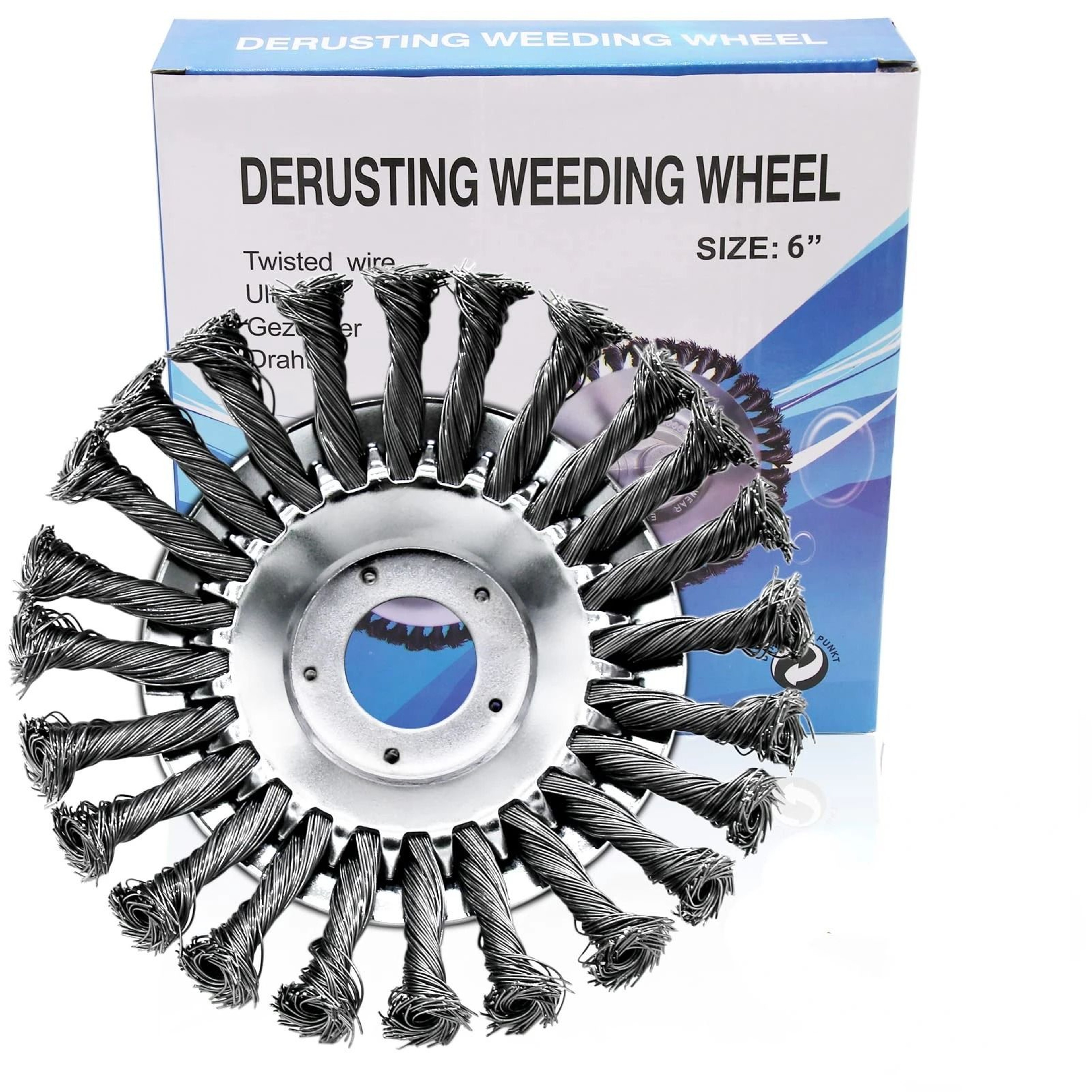 Steel Wire Weed Brush Cutter Head For Grass Trimmer And Lawn Mower 1