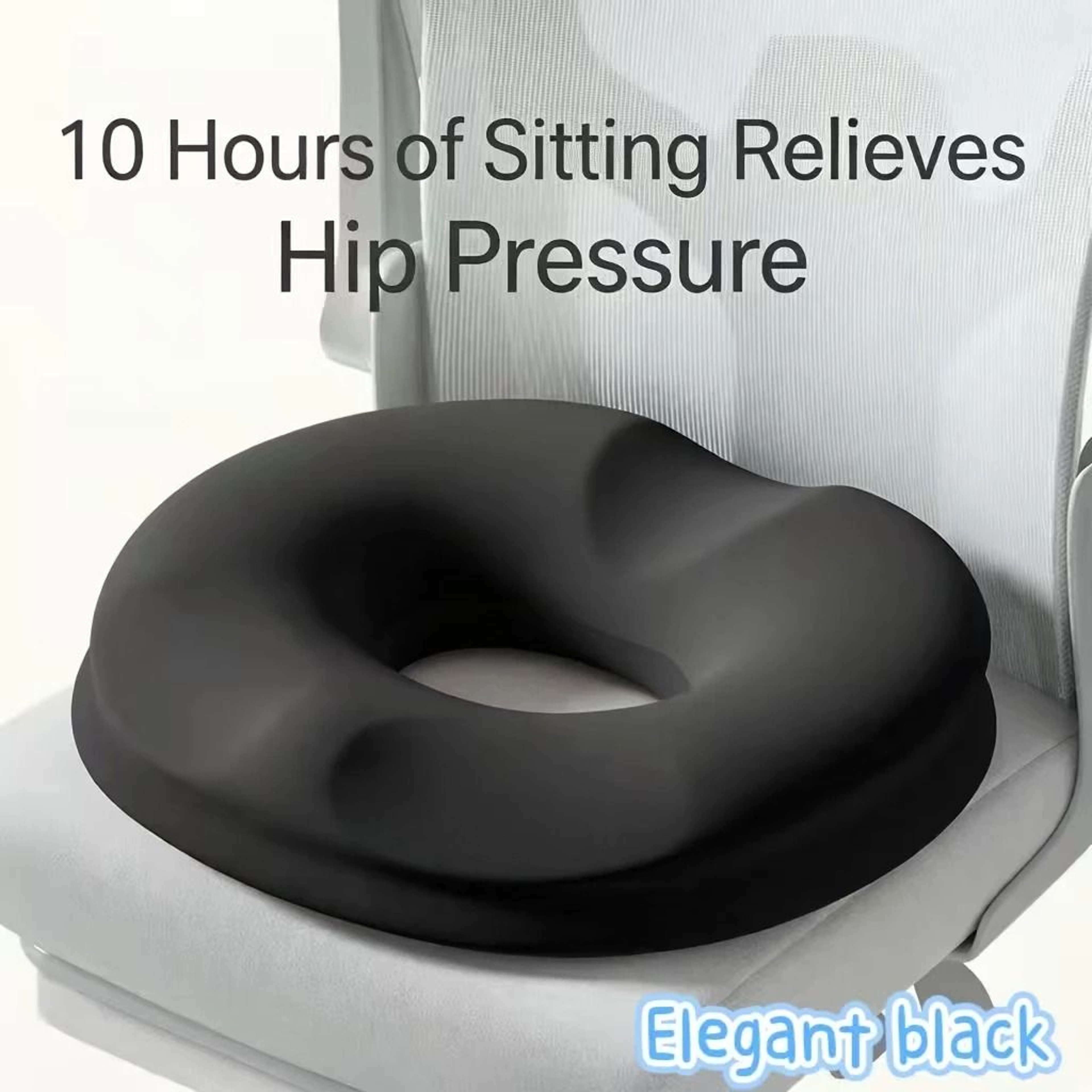 Memory Foam Donut Seat Cushion For Tailbone Comfort 5