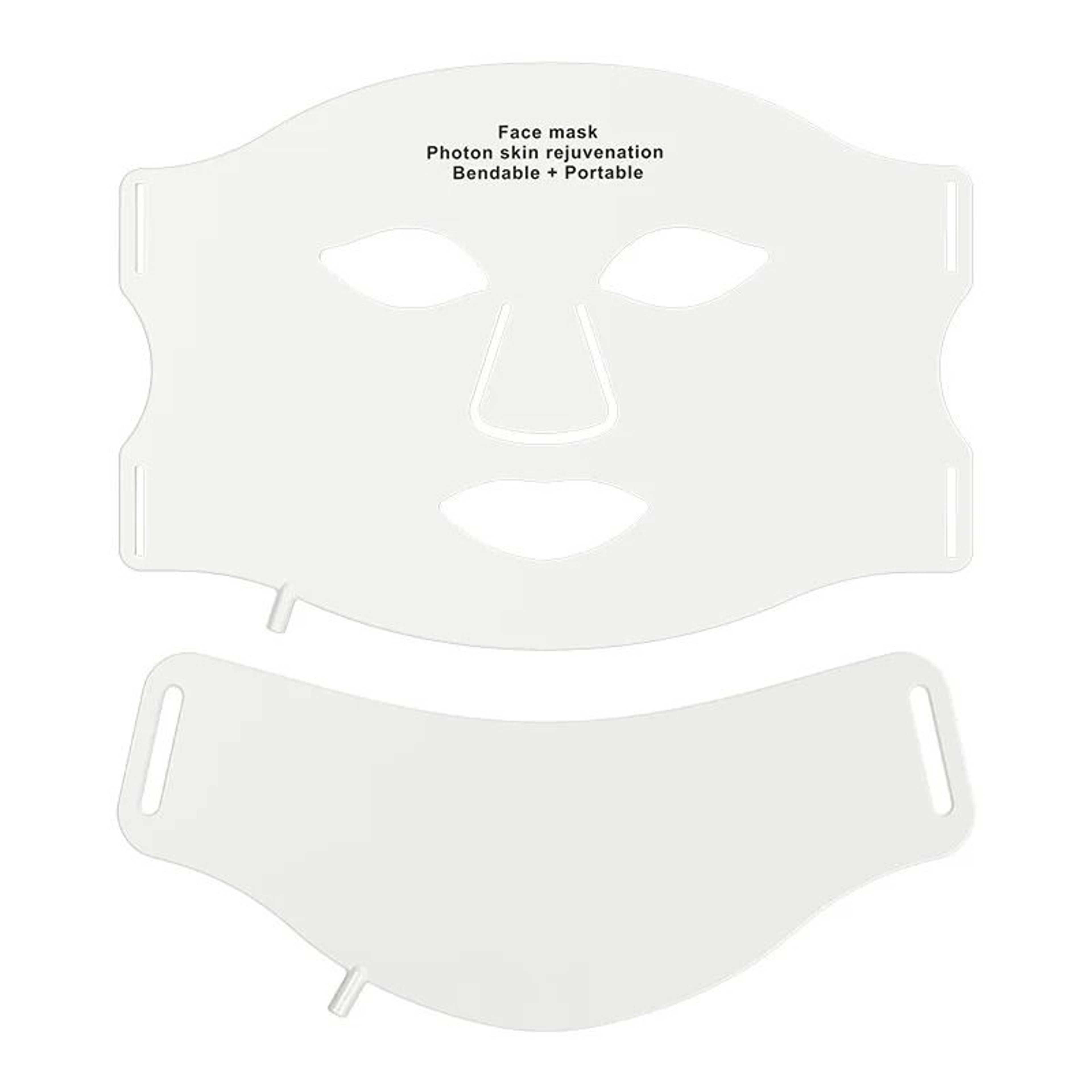 7 Color LED Face And Neck Light Therapy Mask 14