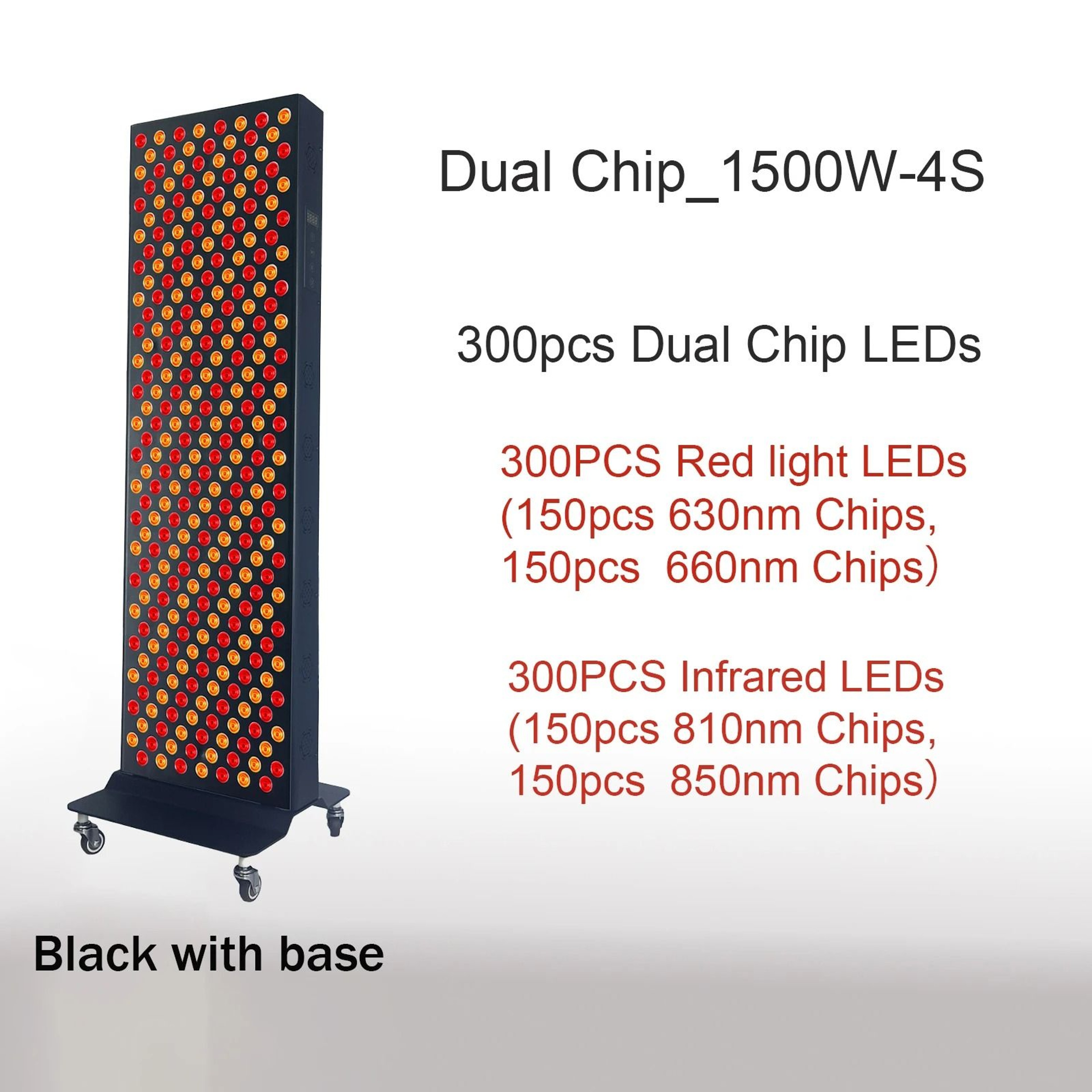 Red Light Therapy Panel Near Infrared LED Lamp For Face And Body 4