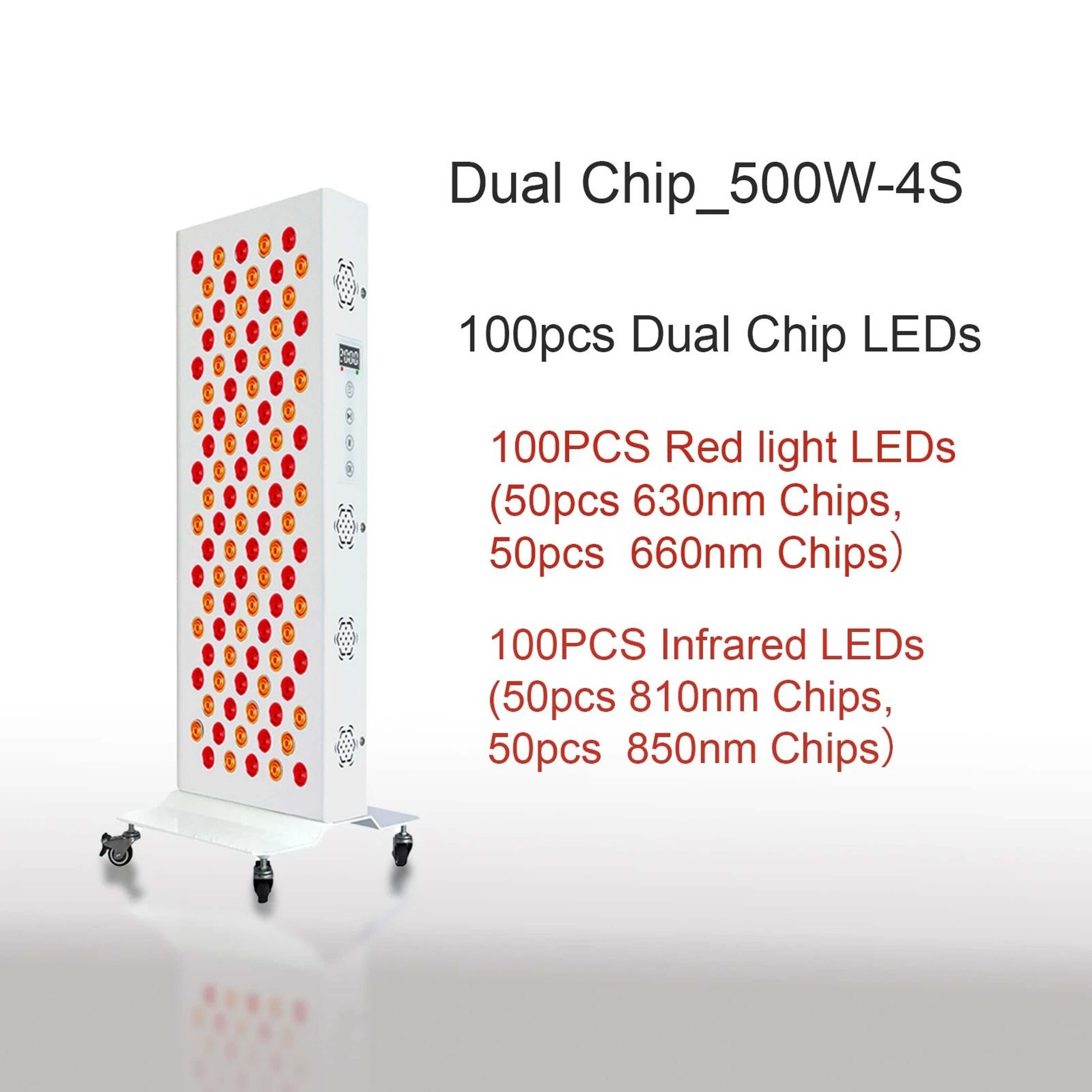 Red Light Therapy Panel Near Infrared LED Lamp For Face And Body 5