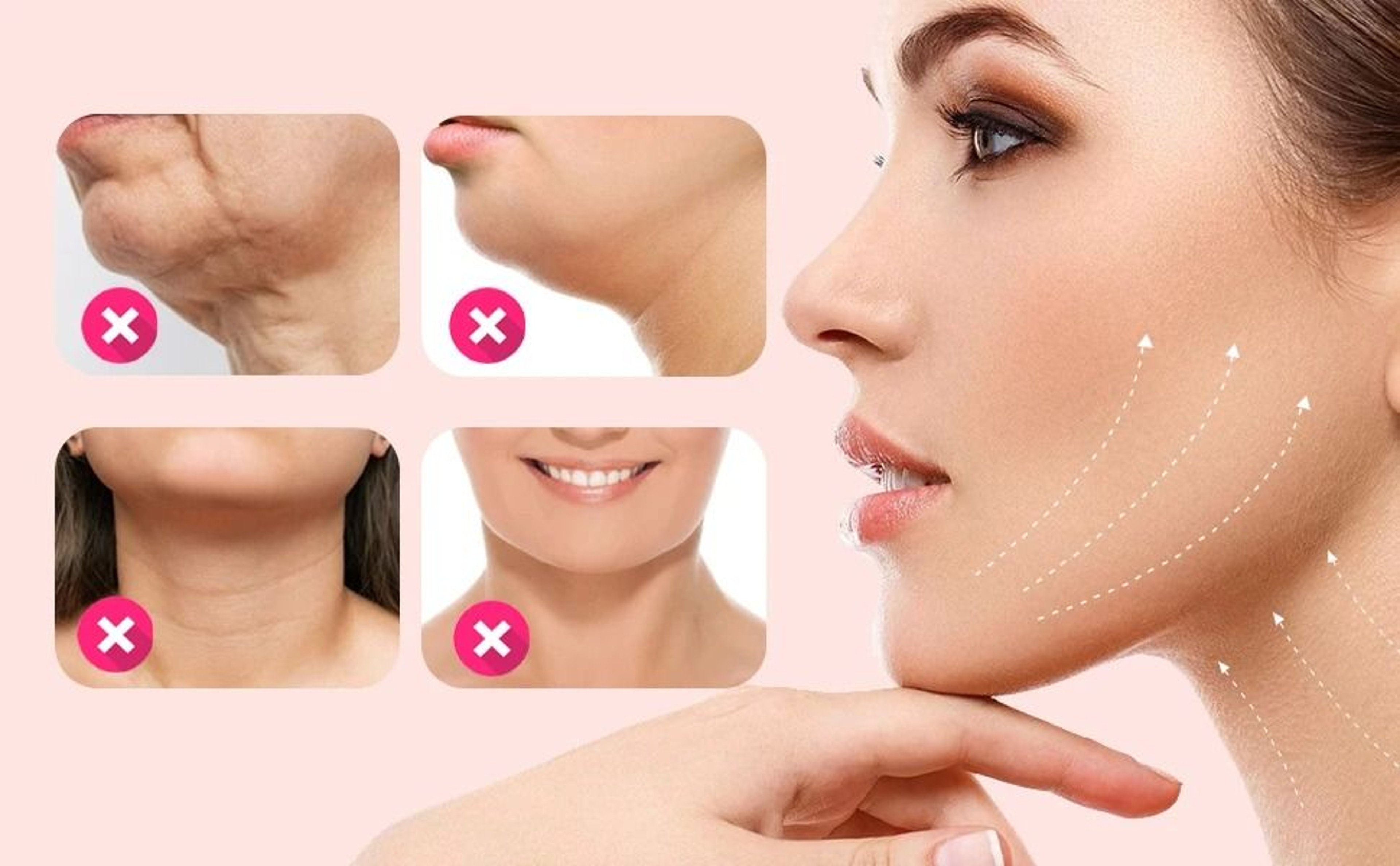 V Line Face Strap Reusable Jawline Support Face Lifting Belt 1