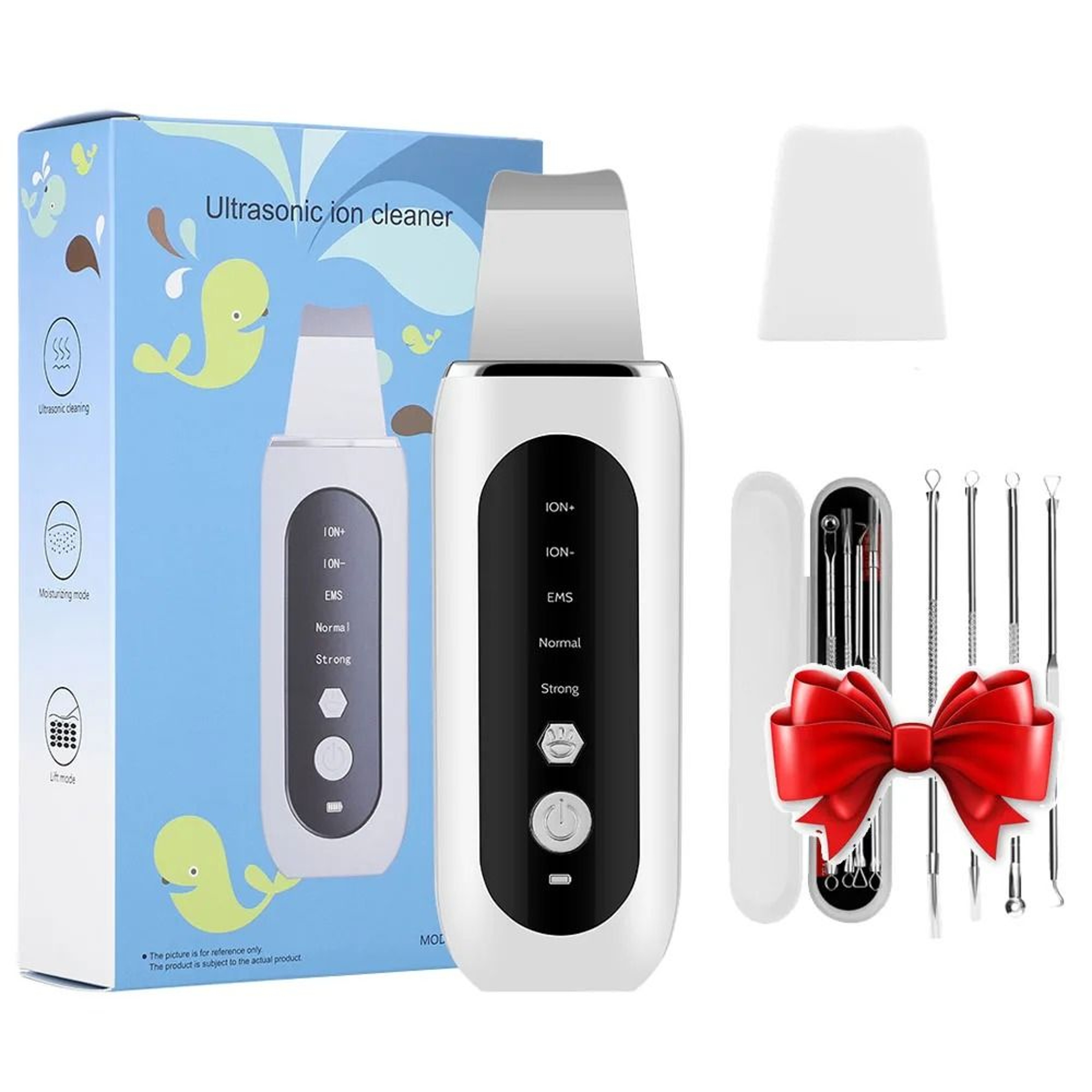 Ultrasonic Skin Scrubber Facial Pore Cleaner And Blackhead Remover 2