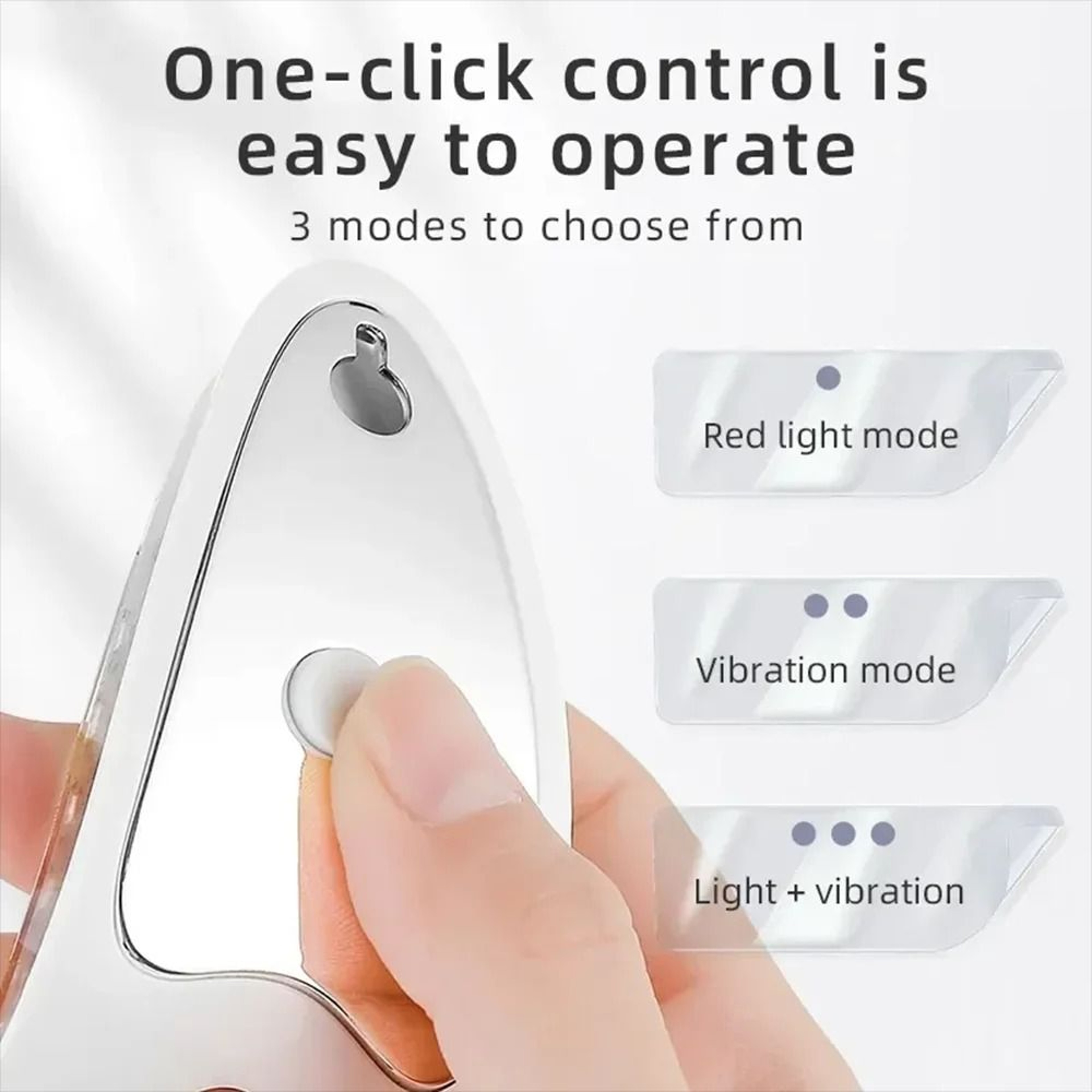 LED Eye Massager Photon Therapy Anti Aging Beauty Tool 2