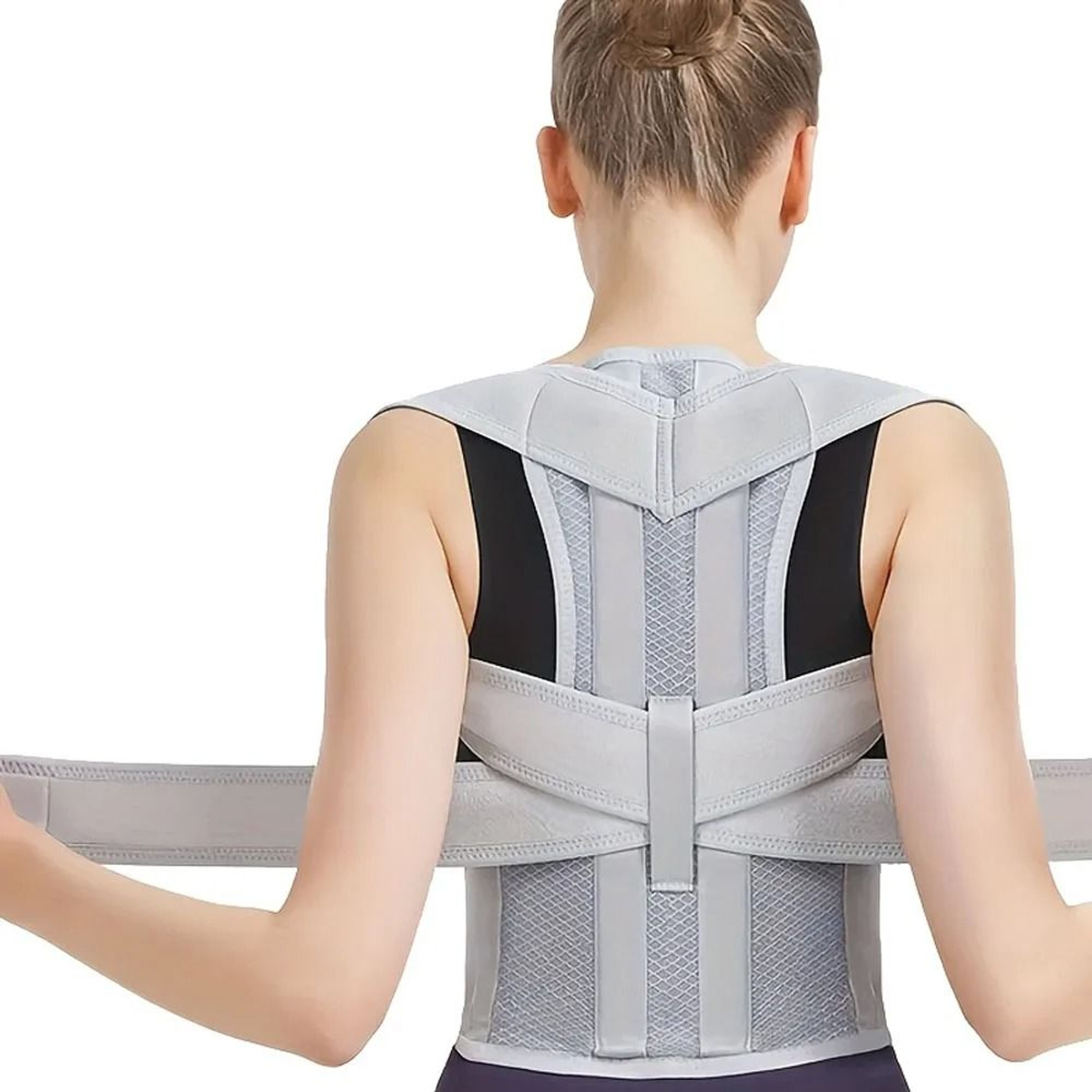 Adjustable Posture Corrector Belt With Full Back Support 4