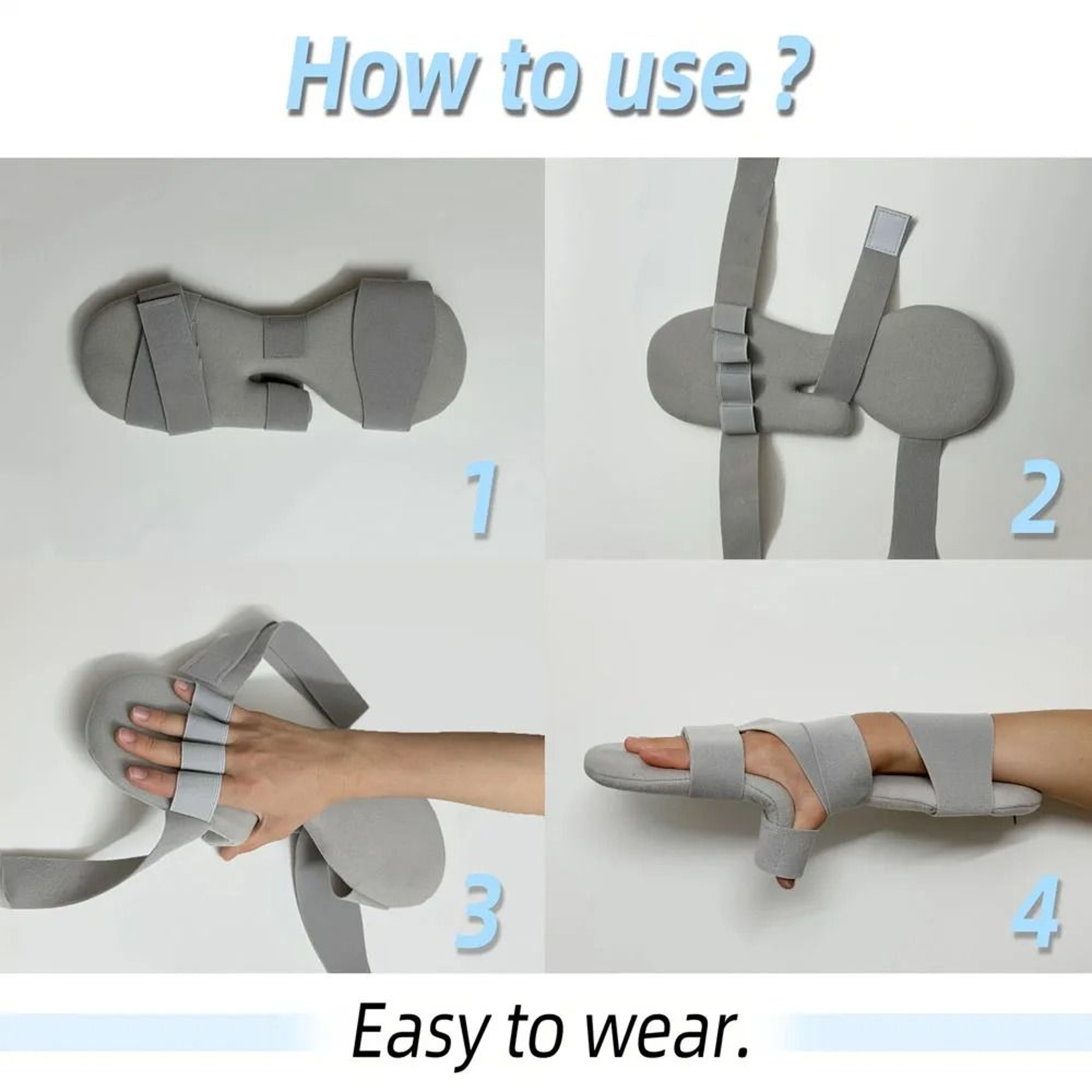 Adjustable Hand Rehabilitation Finger Separator Board 4
