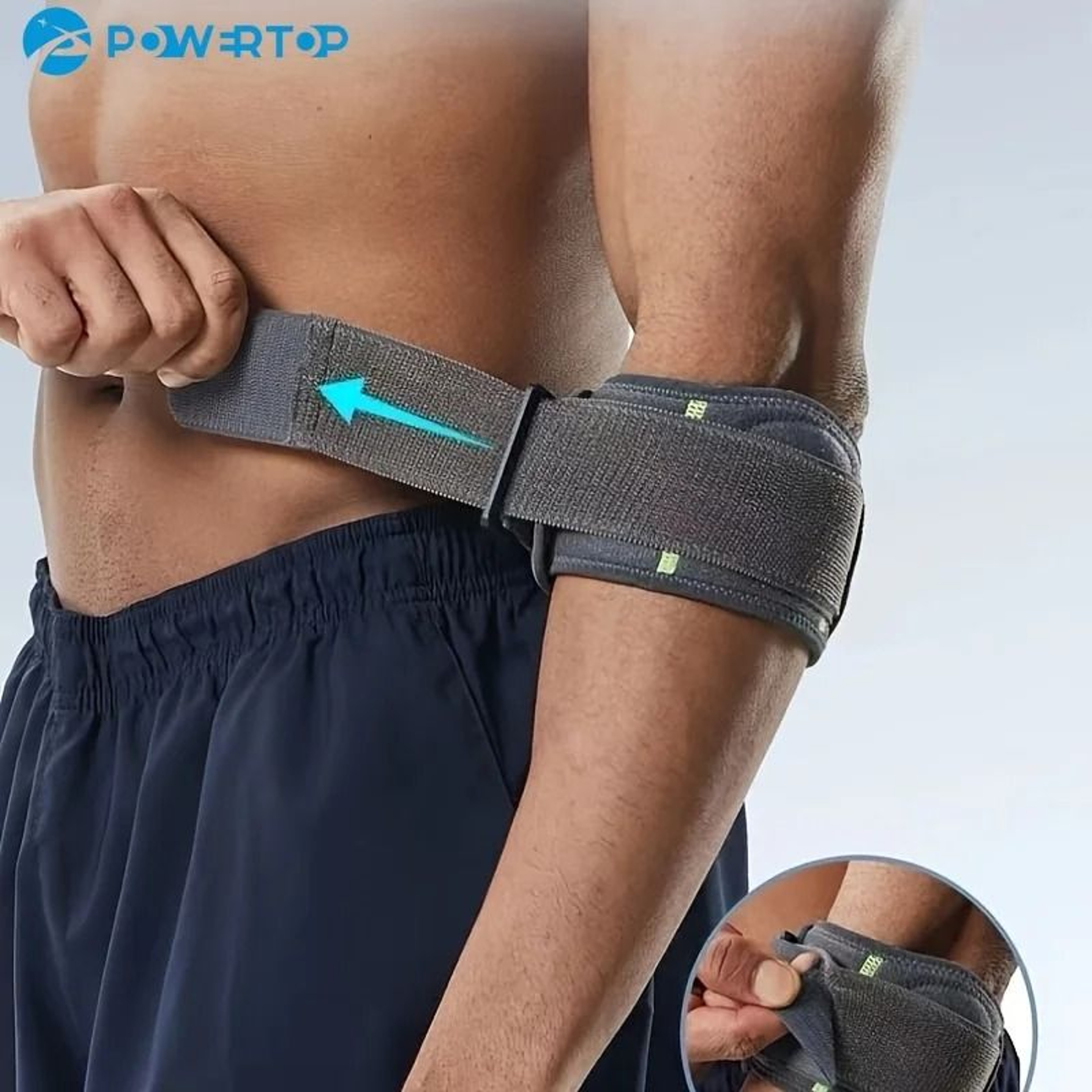 FlexRelief Adjustable Tennis Elbow Support Strap 5