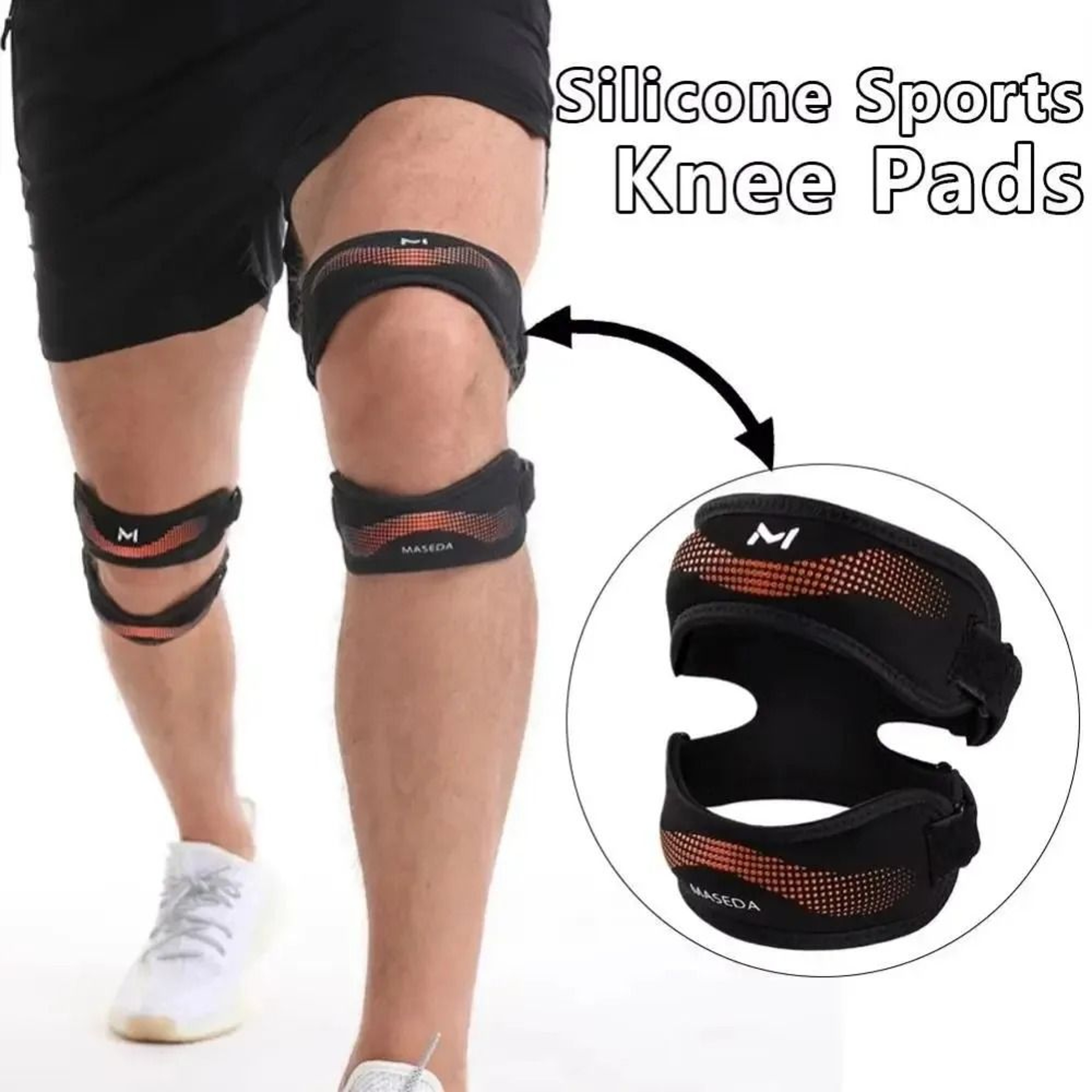 PatellaGuard Adjustable Double Patellar Knee Strap 0