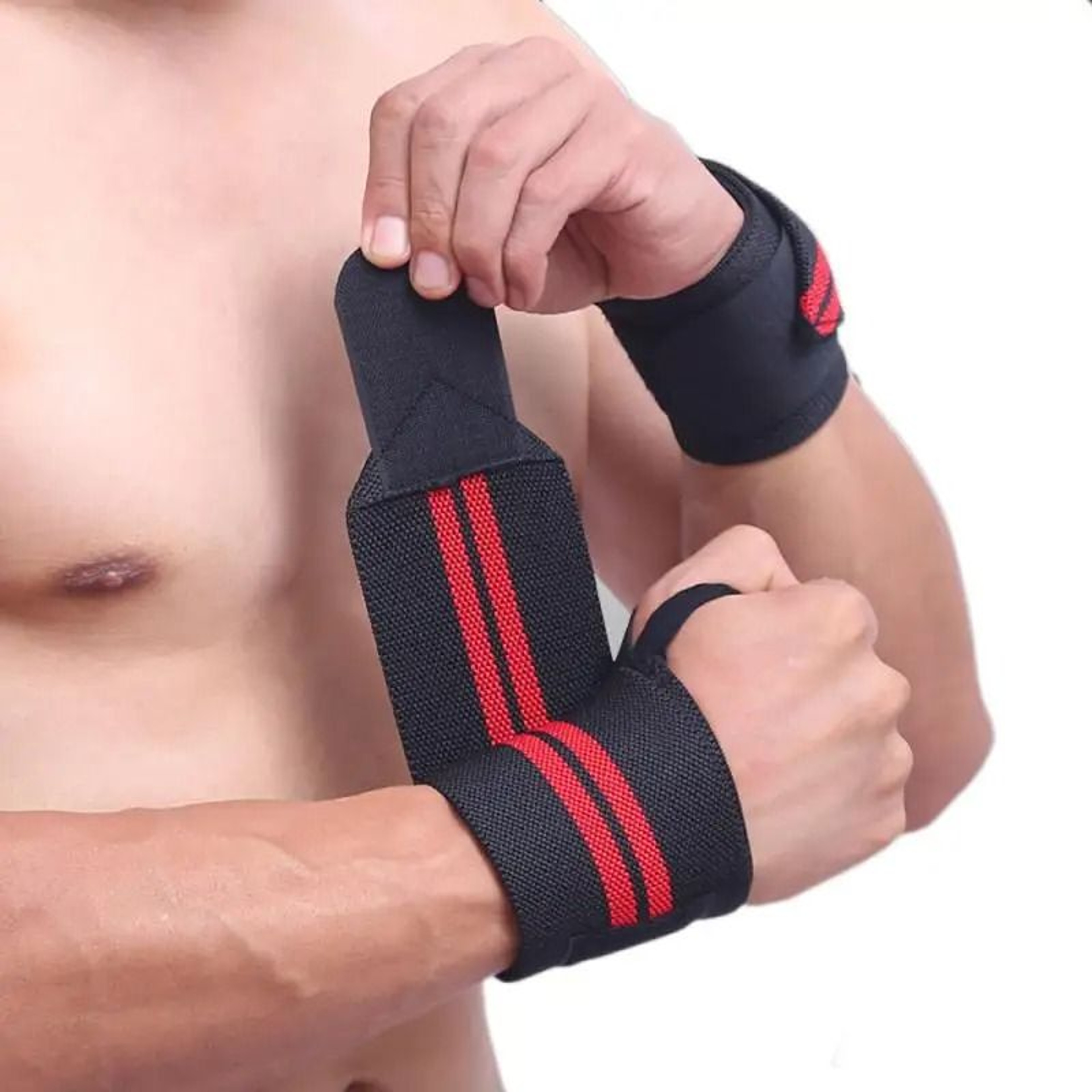 PowerFlex Breathable Weightlifting Wrist Wraps 22