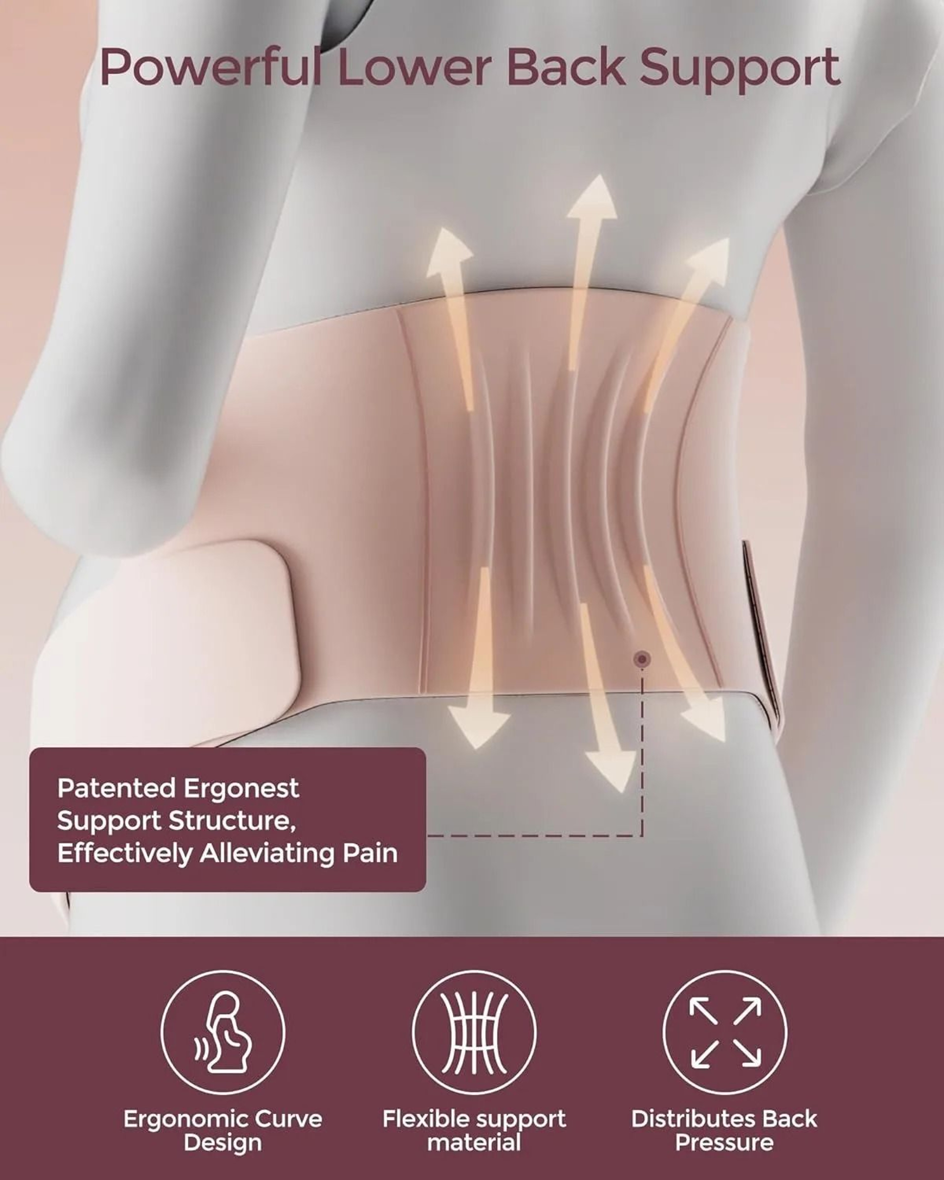 ErgoNest Invisible Pregnancy Belly Support Band 5
