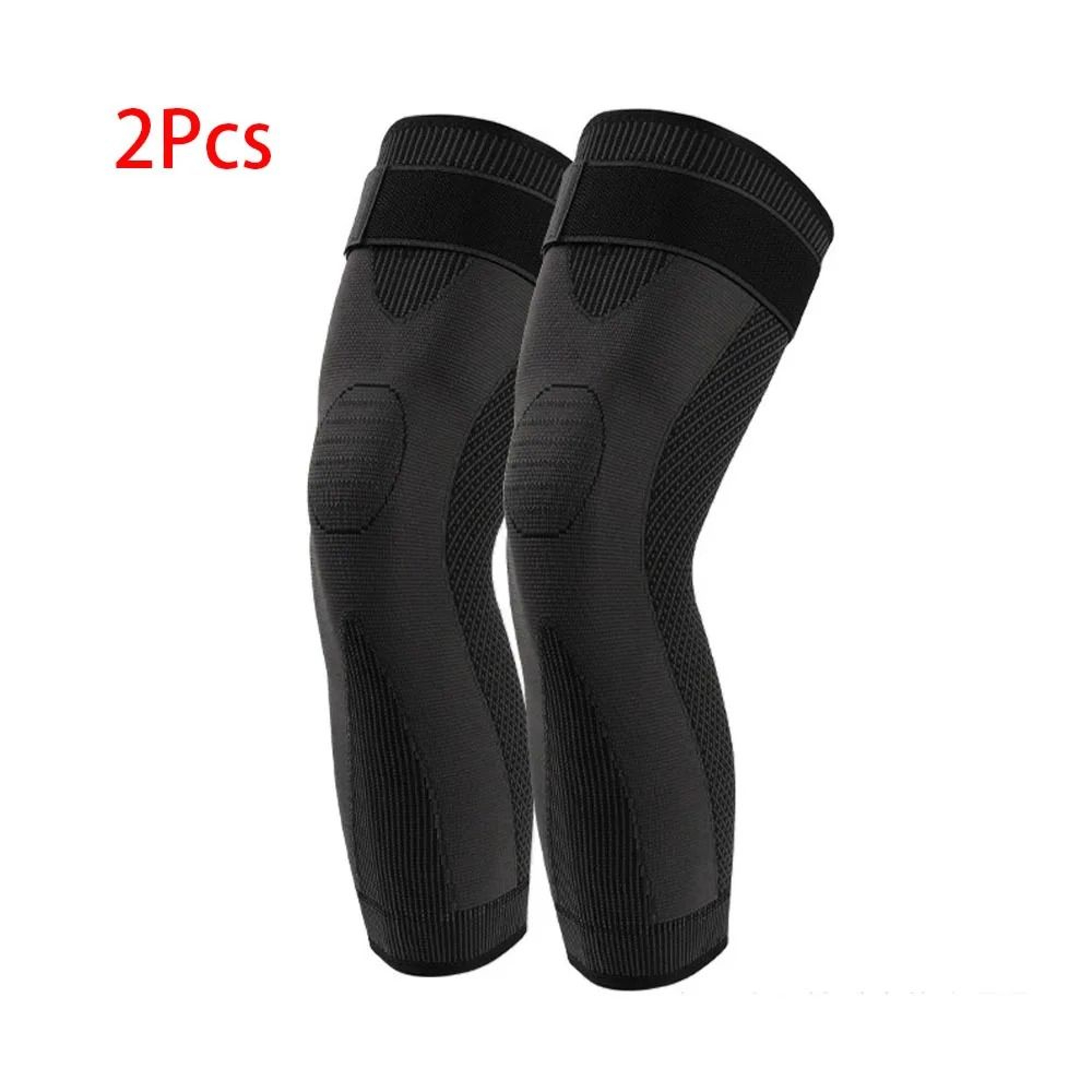 FlexiFit Long Compression Knee Sleeves Pair 2