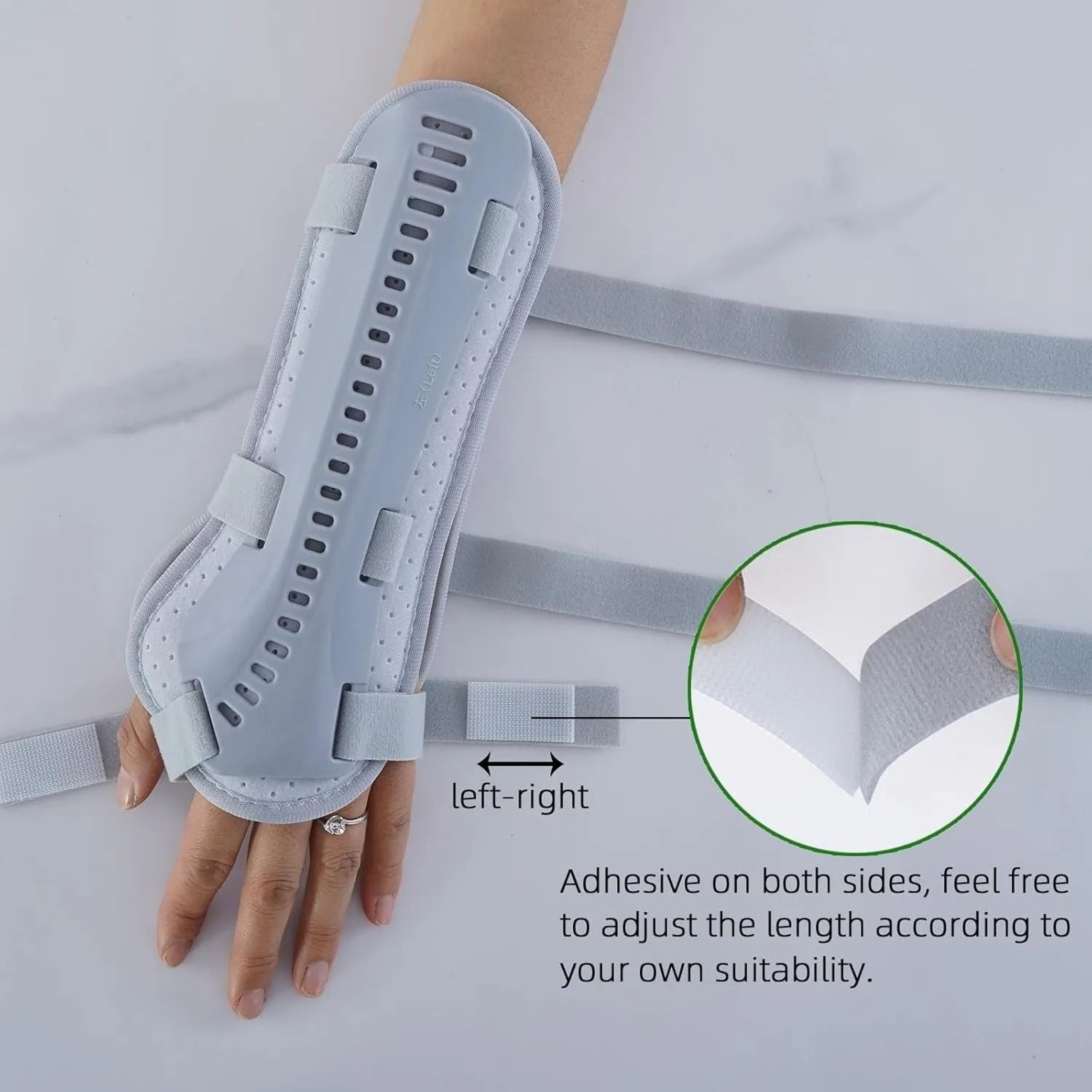 Adjustable Removable Wrist Fracture Splint Brace For Adult Recovery And Support 7