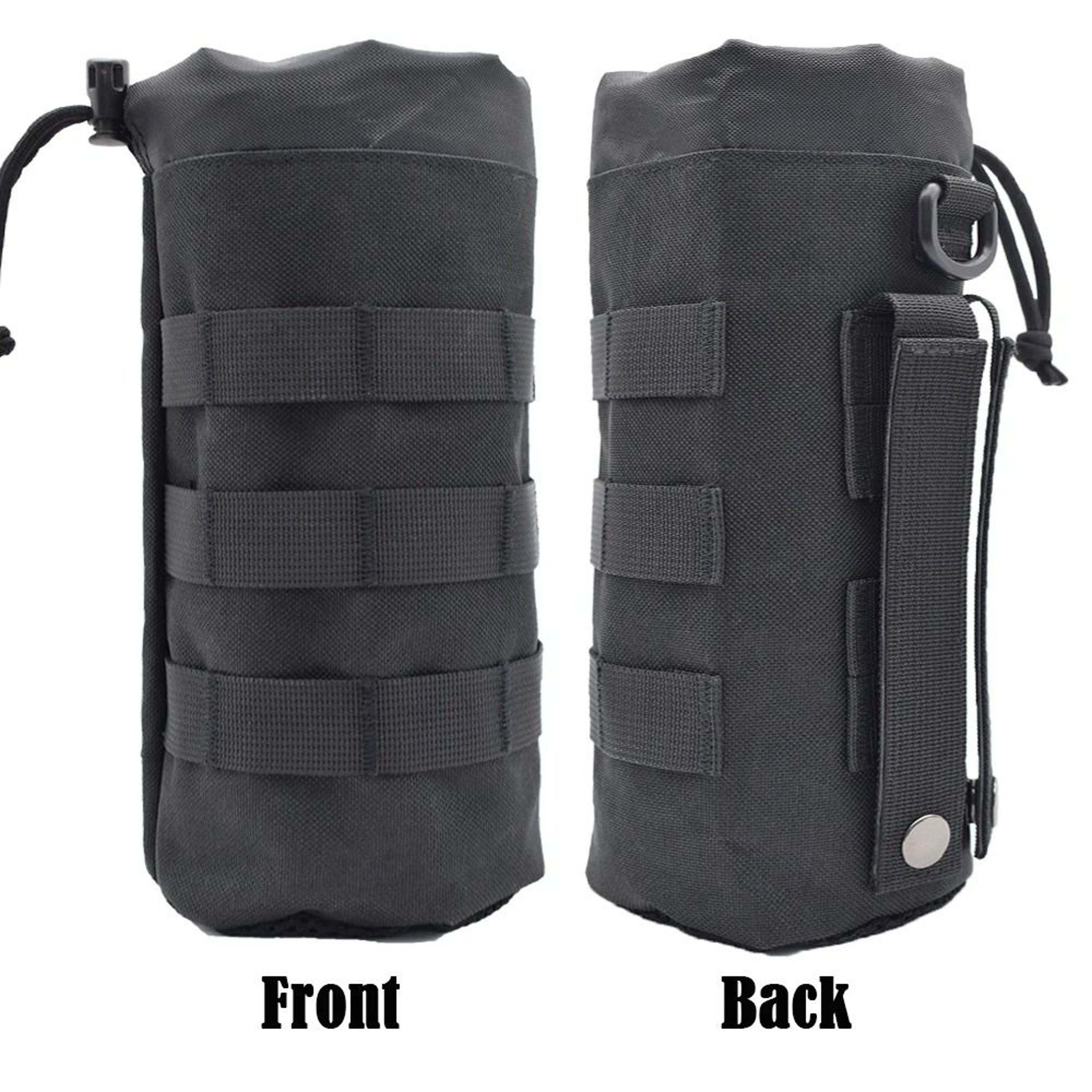 HydraCarry MOLLE Water Bottle Holder With Drawstring And Mesh Bottom 2