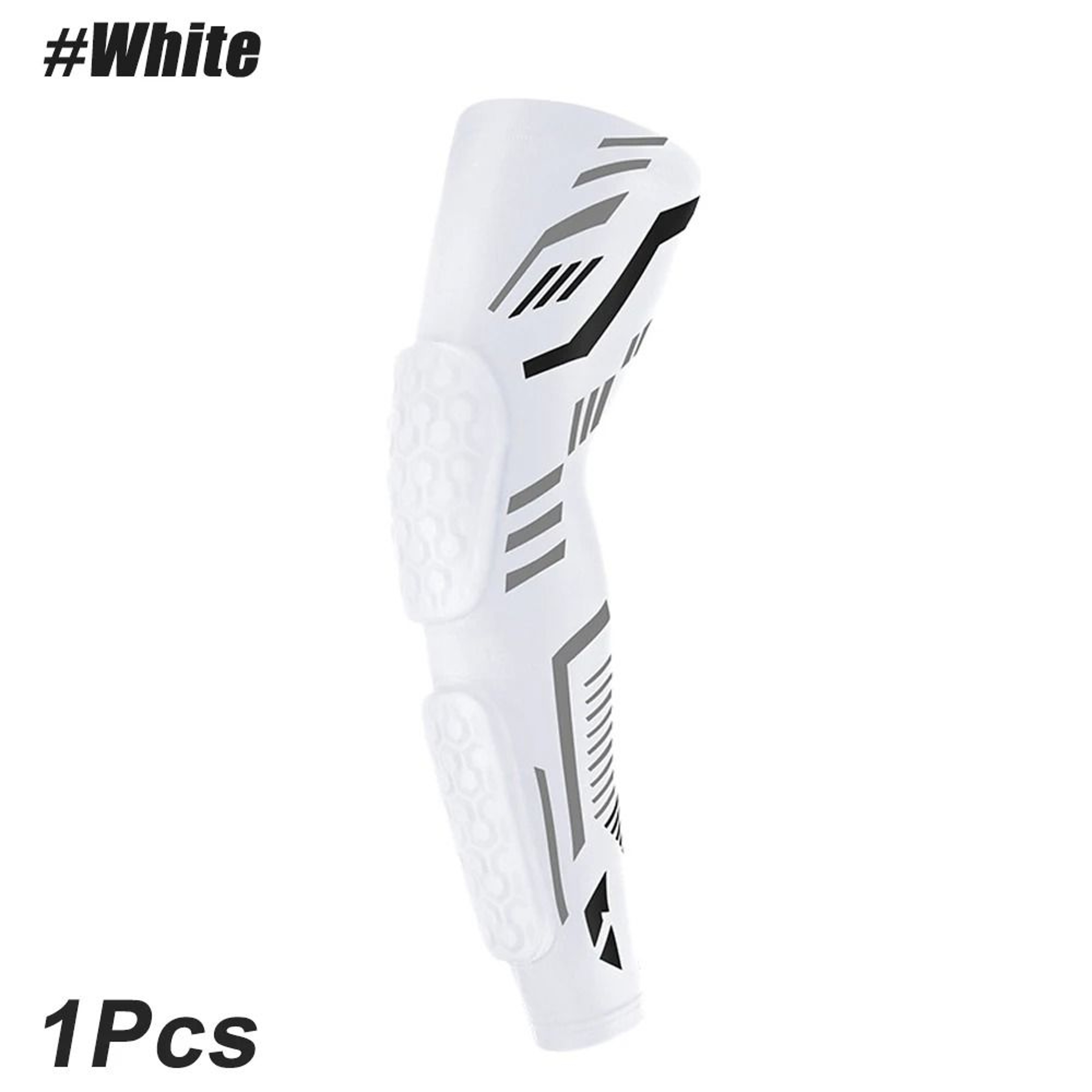 Padded Compression Arm Sleeve With Elbow Protection 2
