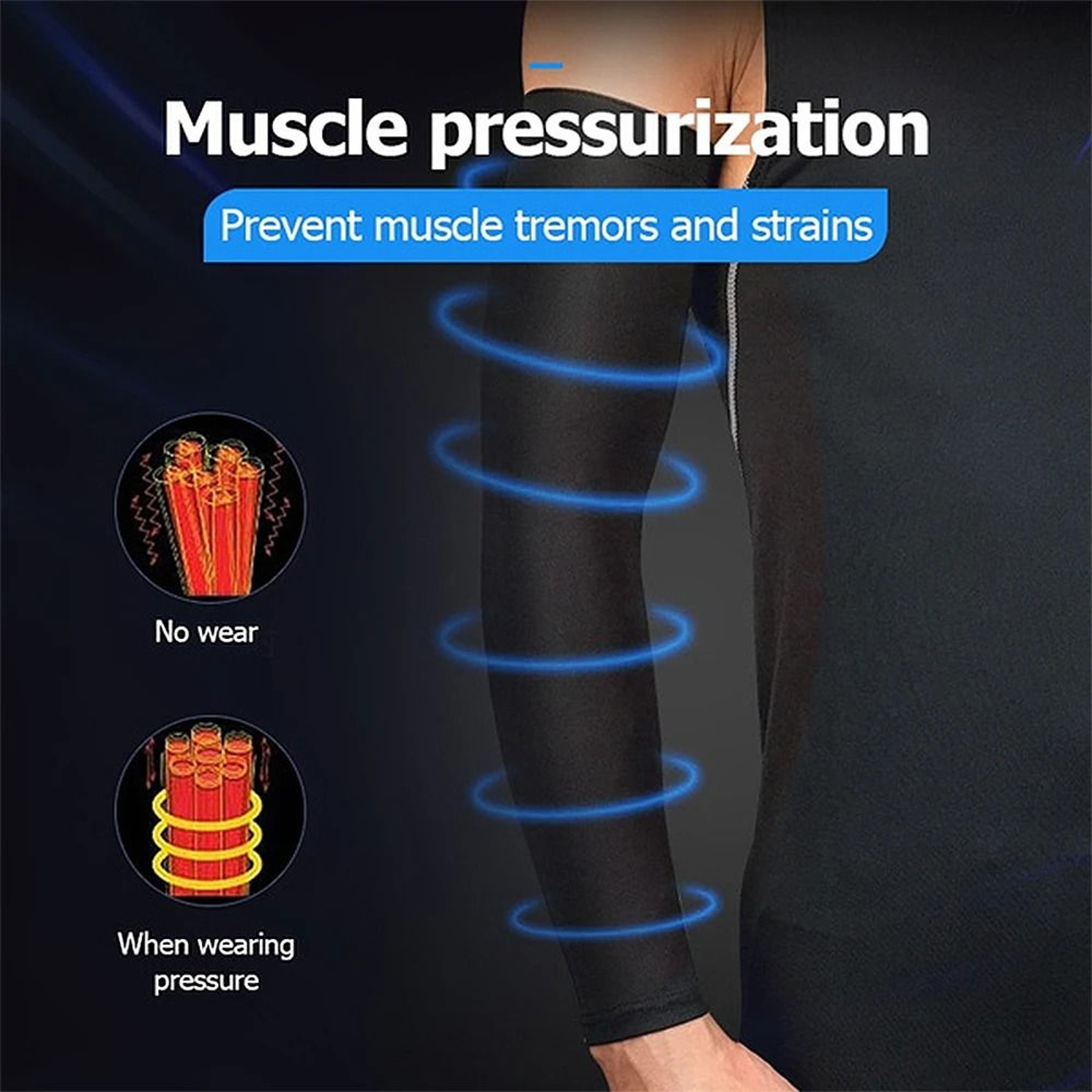 Cooling Compression Sports Arm Sleeve For UV Protection 9