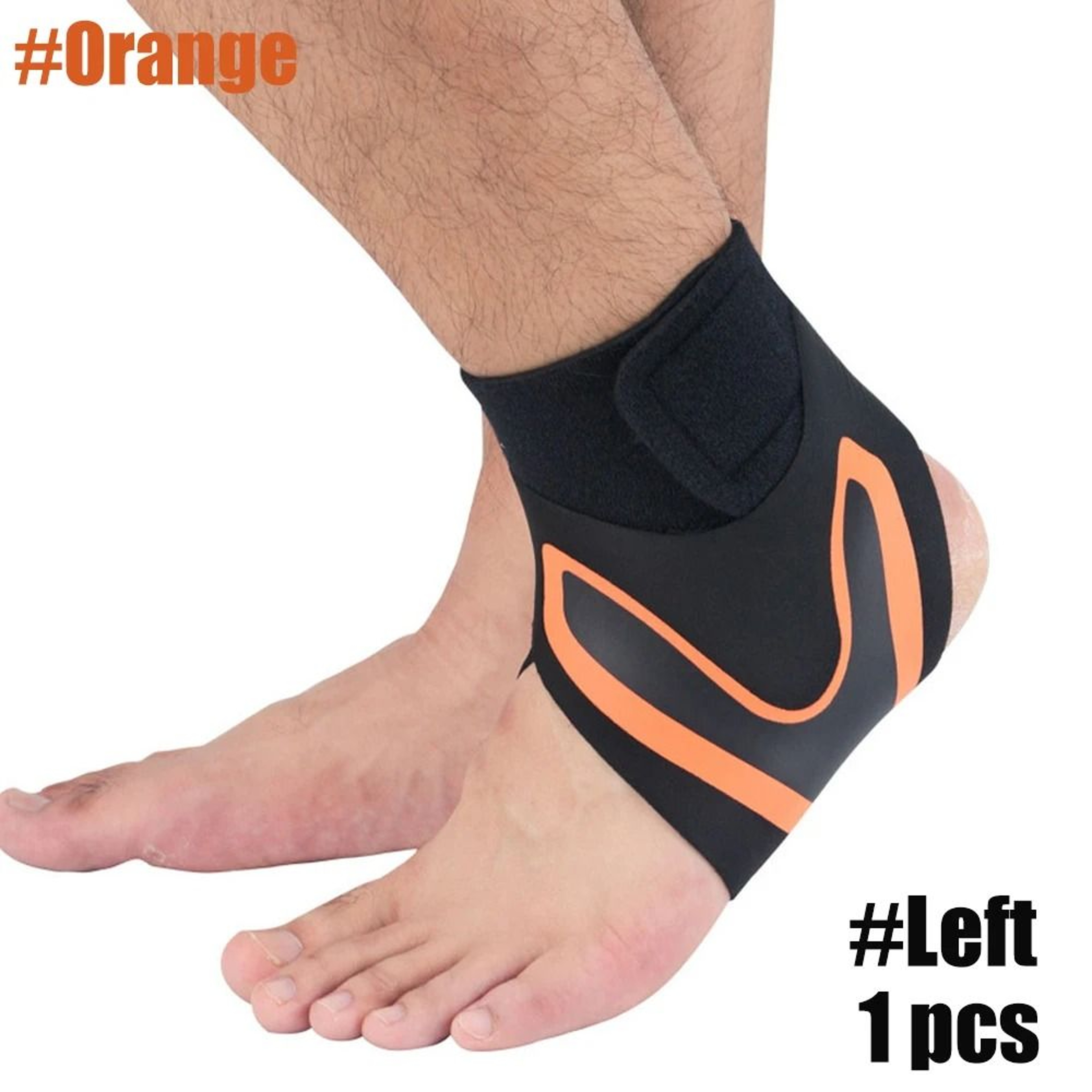 Adjustable Compression Ankle Support Sleeve 8