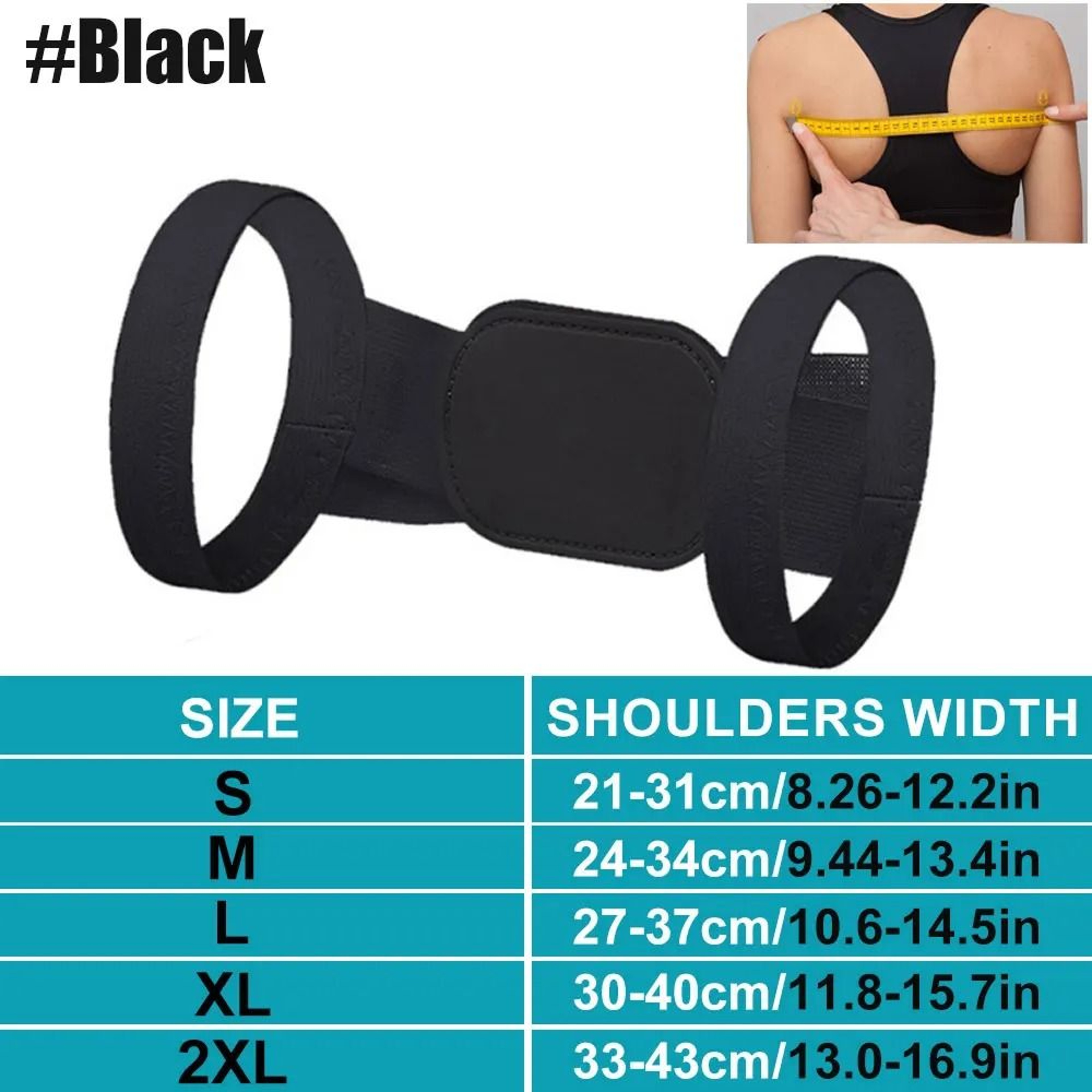 Adjustable Shoulder And Full Back Posture Corrector 2
