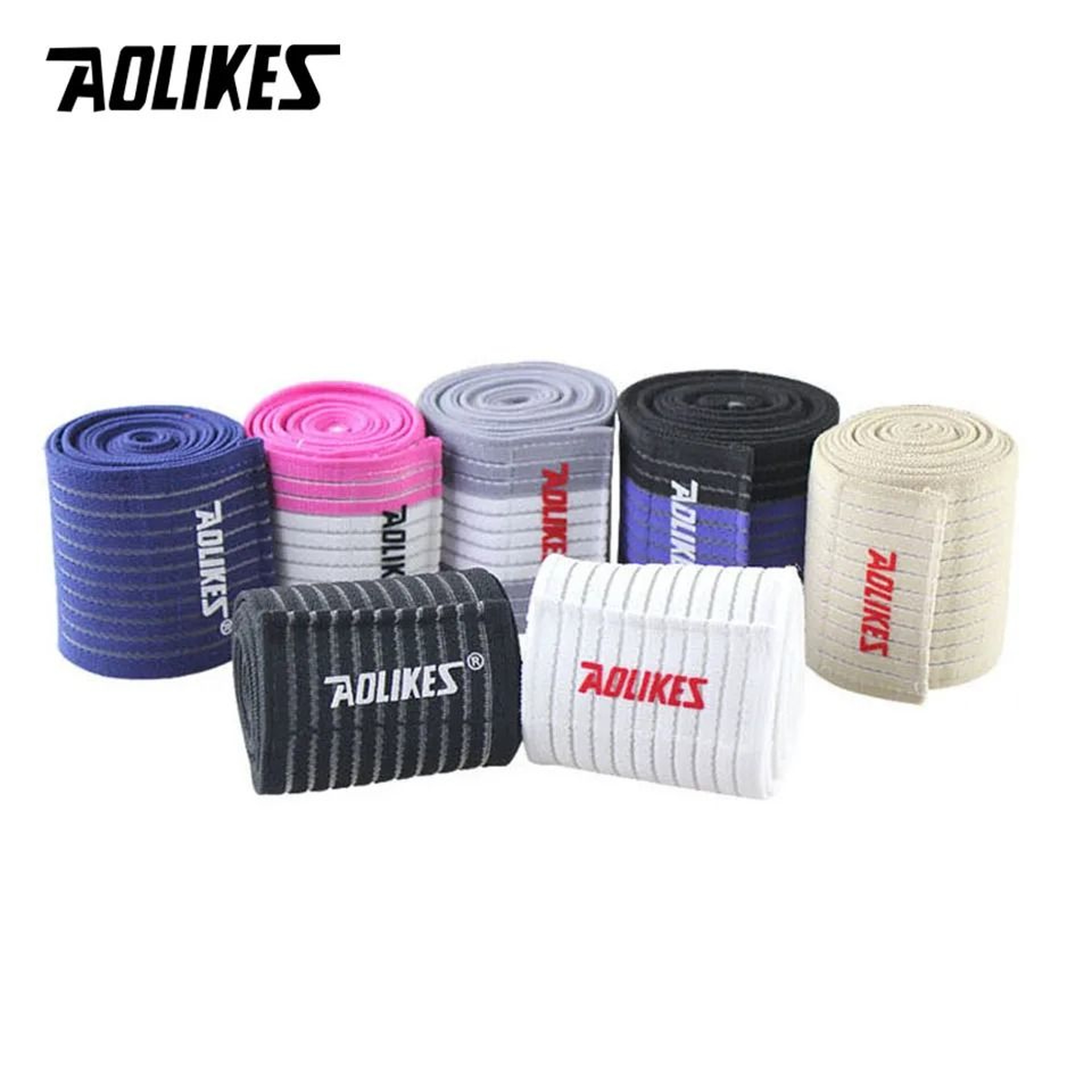 AOLIKES Adjustable Cotton Gym Wrist Support Wrap 8