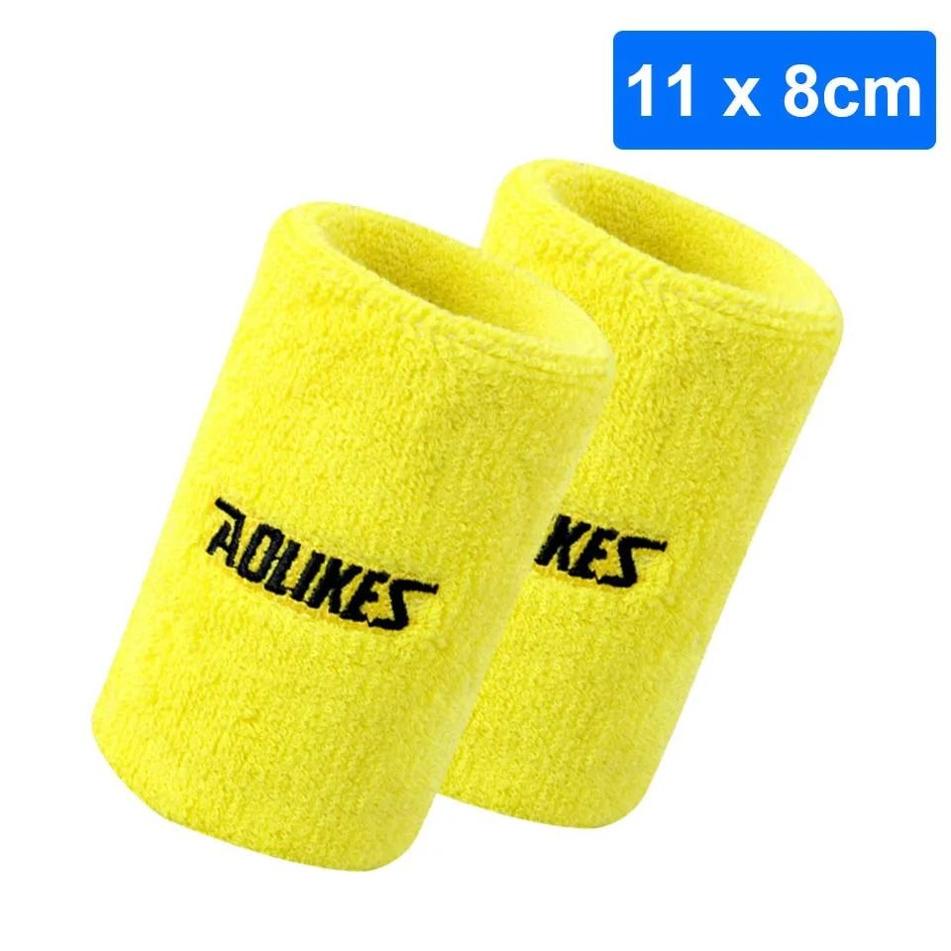 AOLIKES Moisture Wicking Athletic Wrist Sweatbands 19