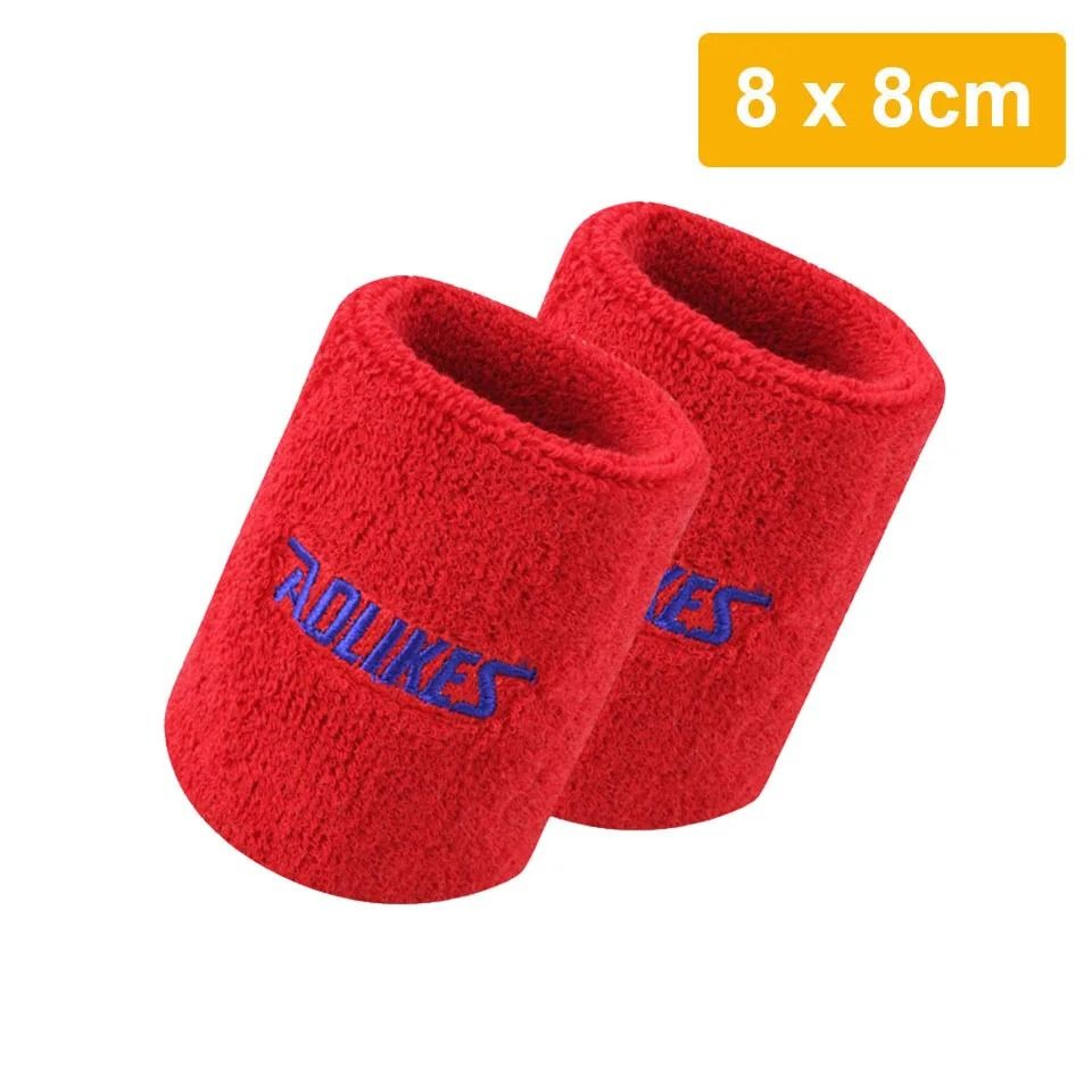 AOLIKES Moisture Wicking Athletic Wrist Sweatbands 12