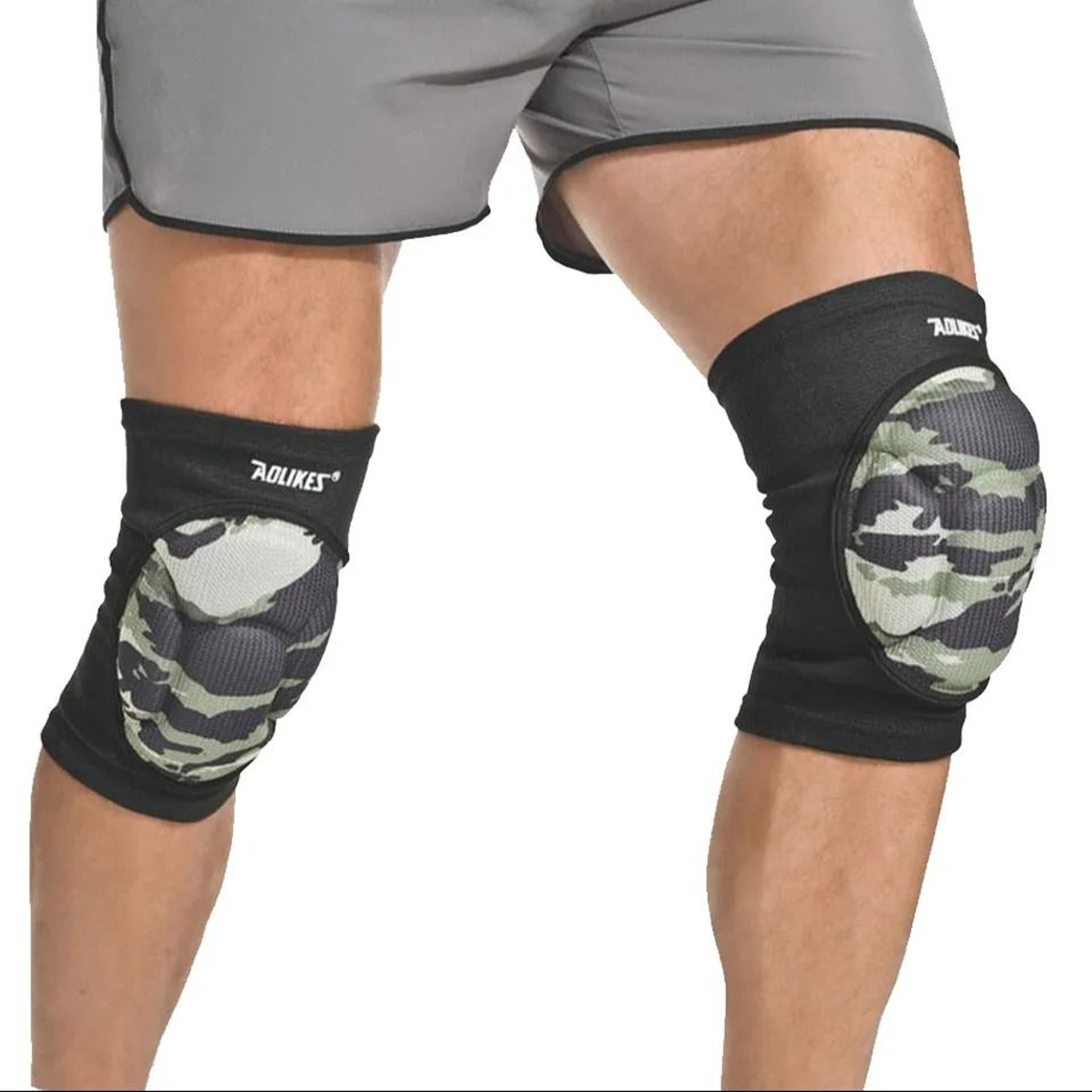AOLIKES Padded Volleyball Knee Pads And Sports Knee Sleeves 10
