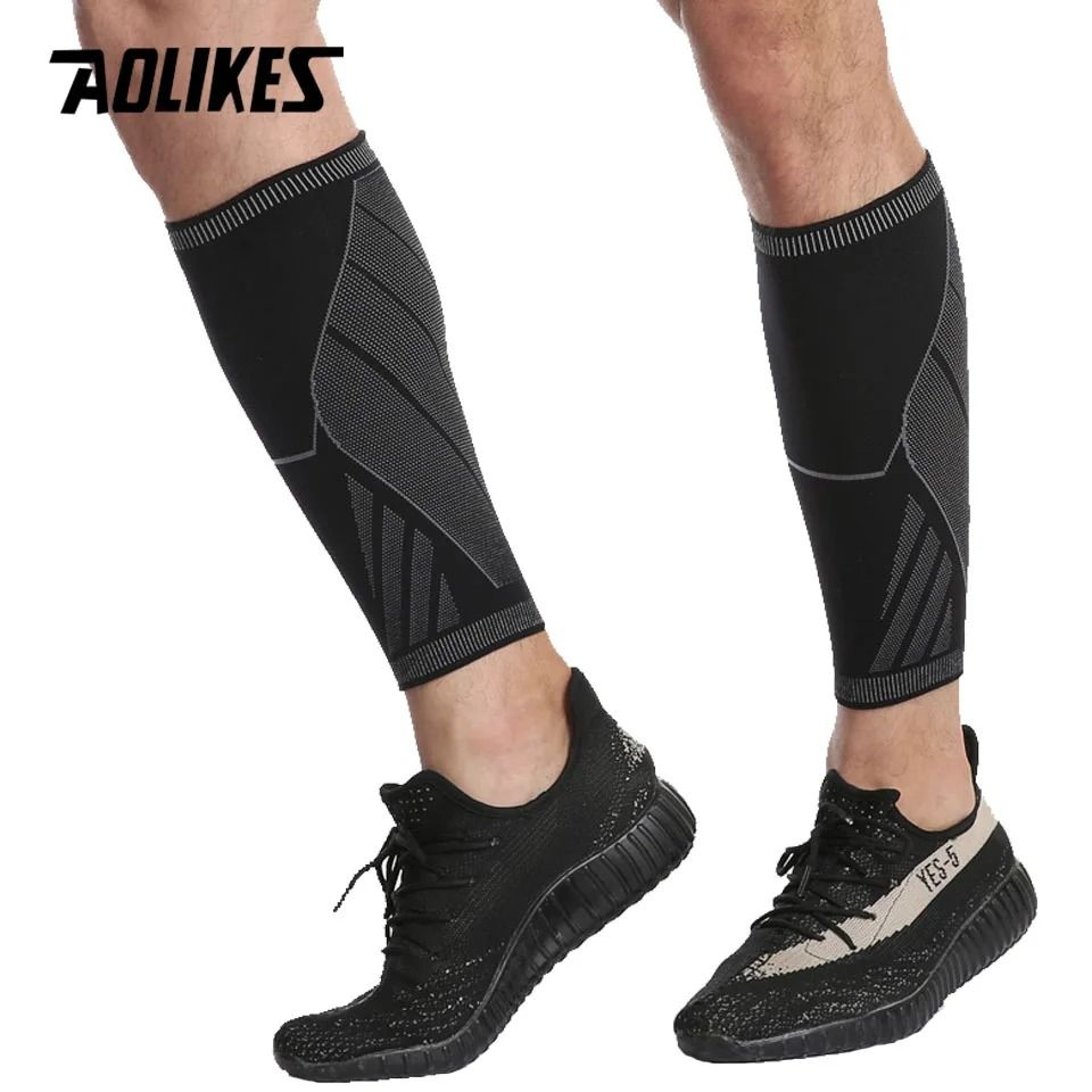 AOLIKES Calf Compression Sleeves For Leg And Shin Support 4