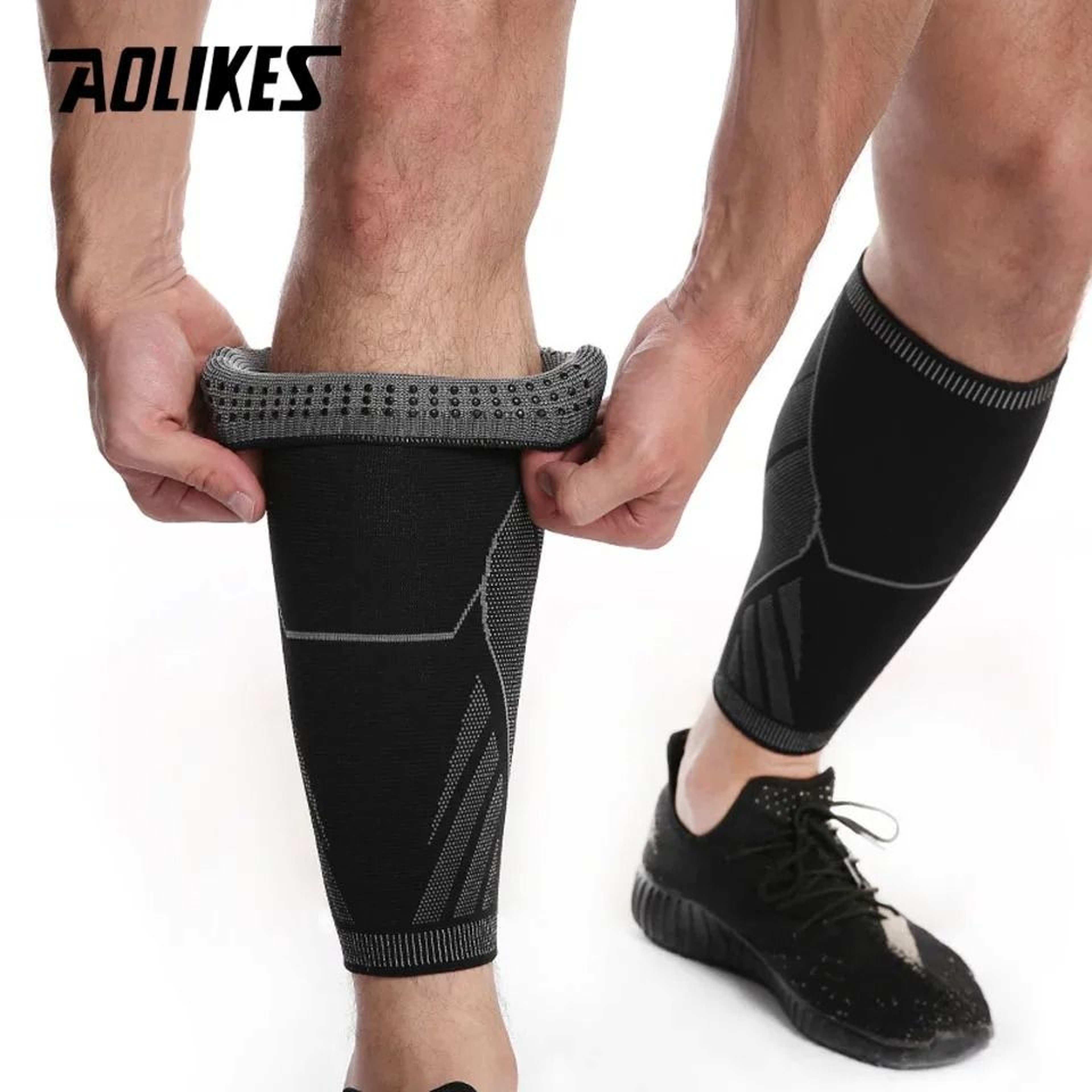 AOLIKES Calf Compression Sleeves For Leg And Shin Support 7