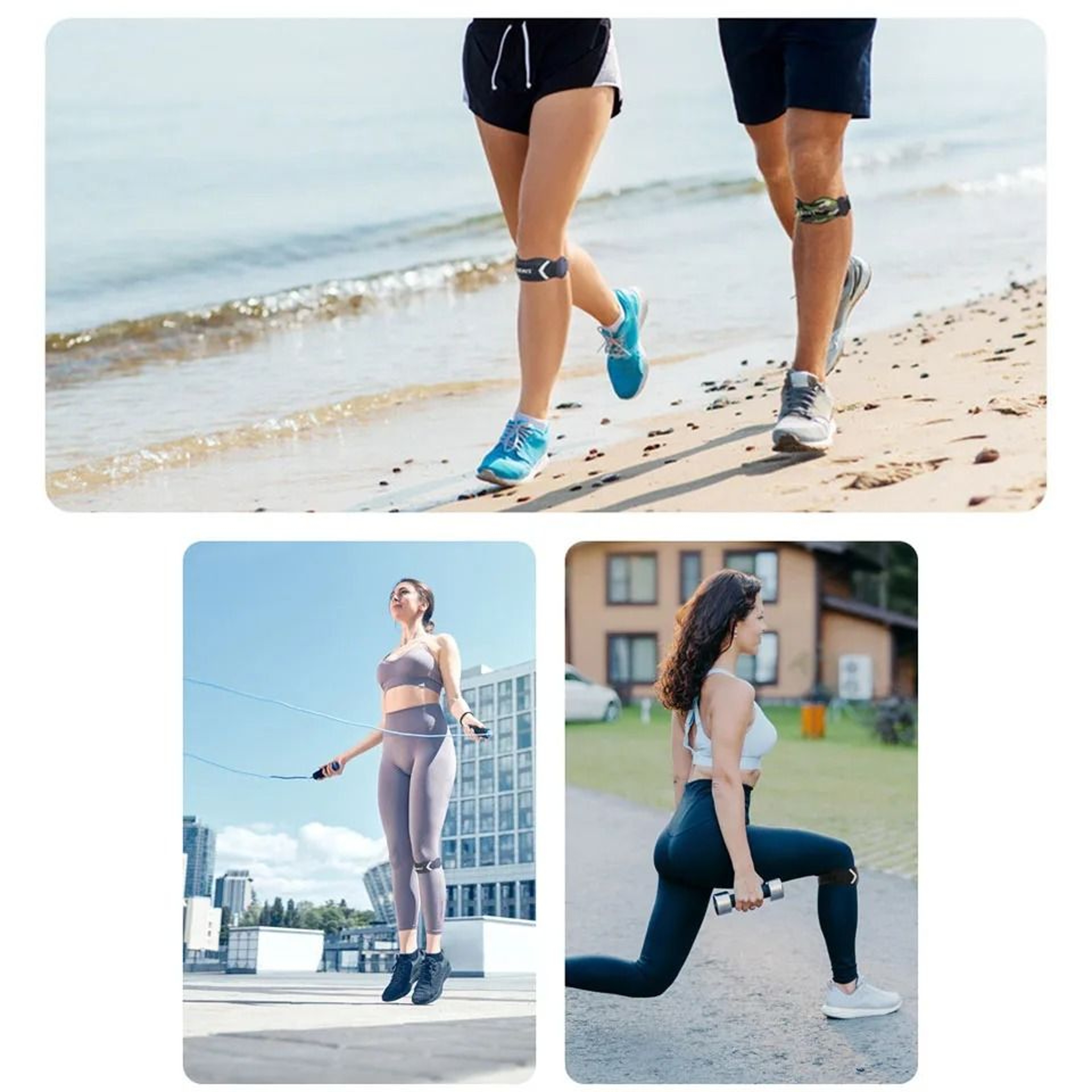 AOLIKES Adjustable Patella Knee Strap For Tendon Support 7