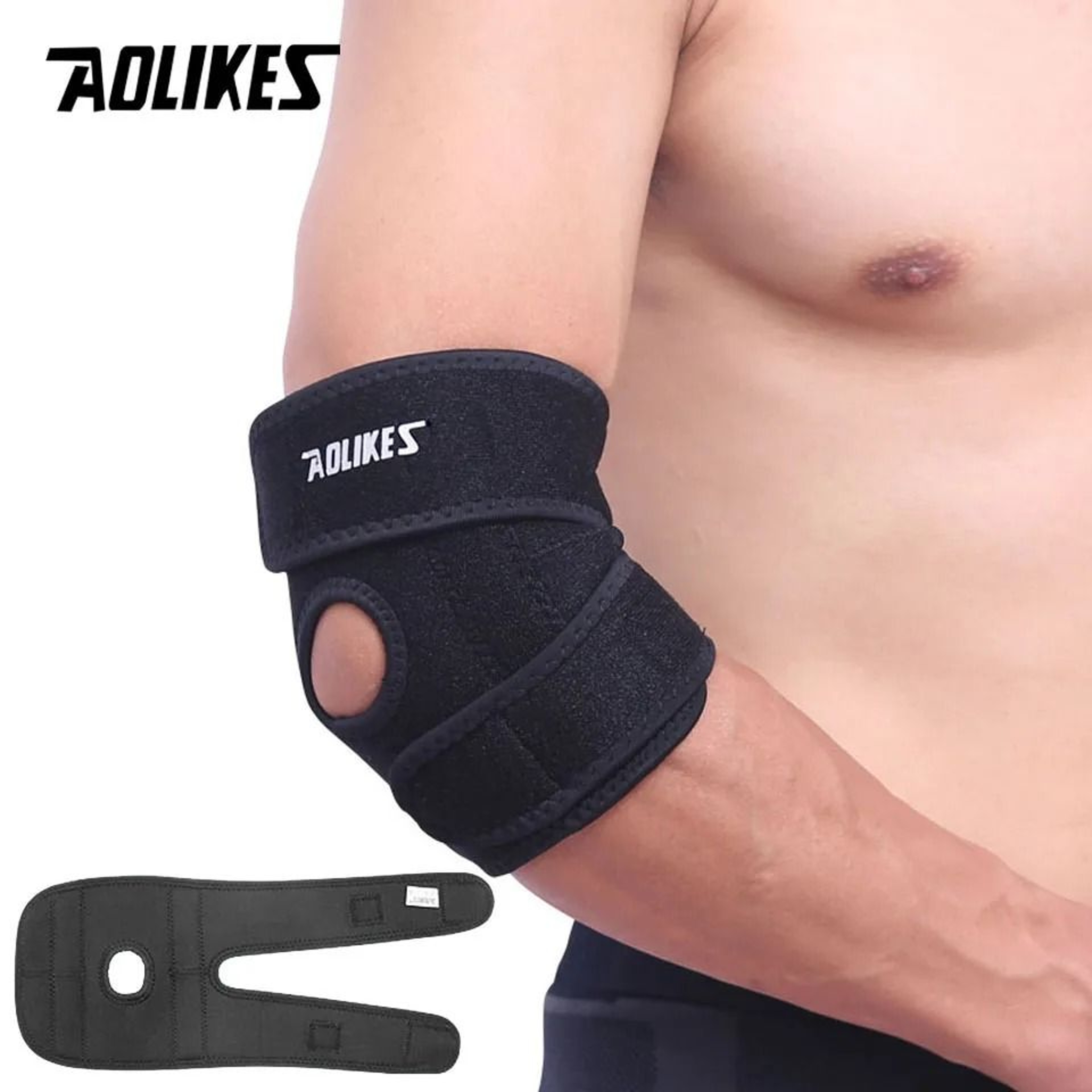 AOLIKES Adjustable Elbow Brace For Tendonitis And Sports Support 1